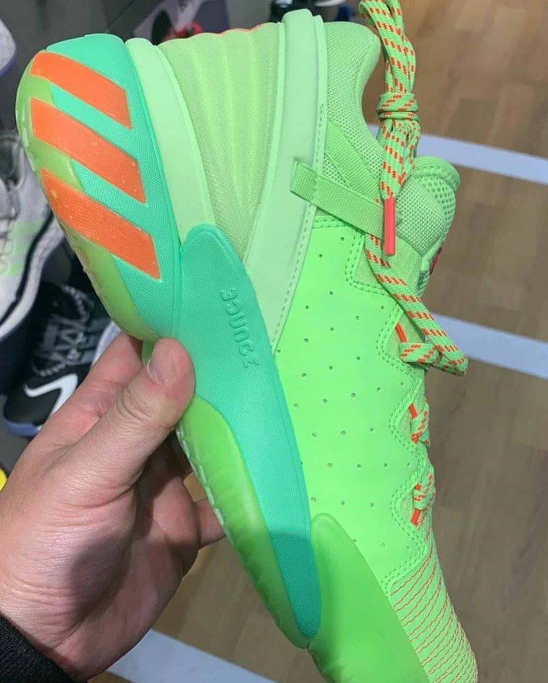 donovan mitchell shoes green