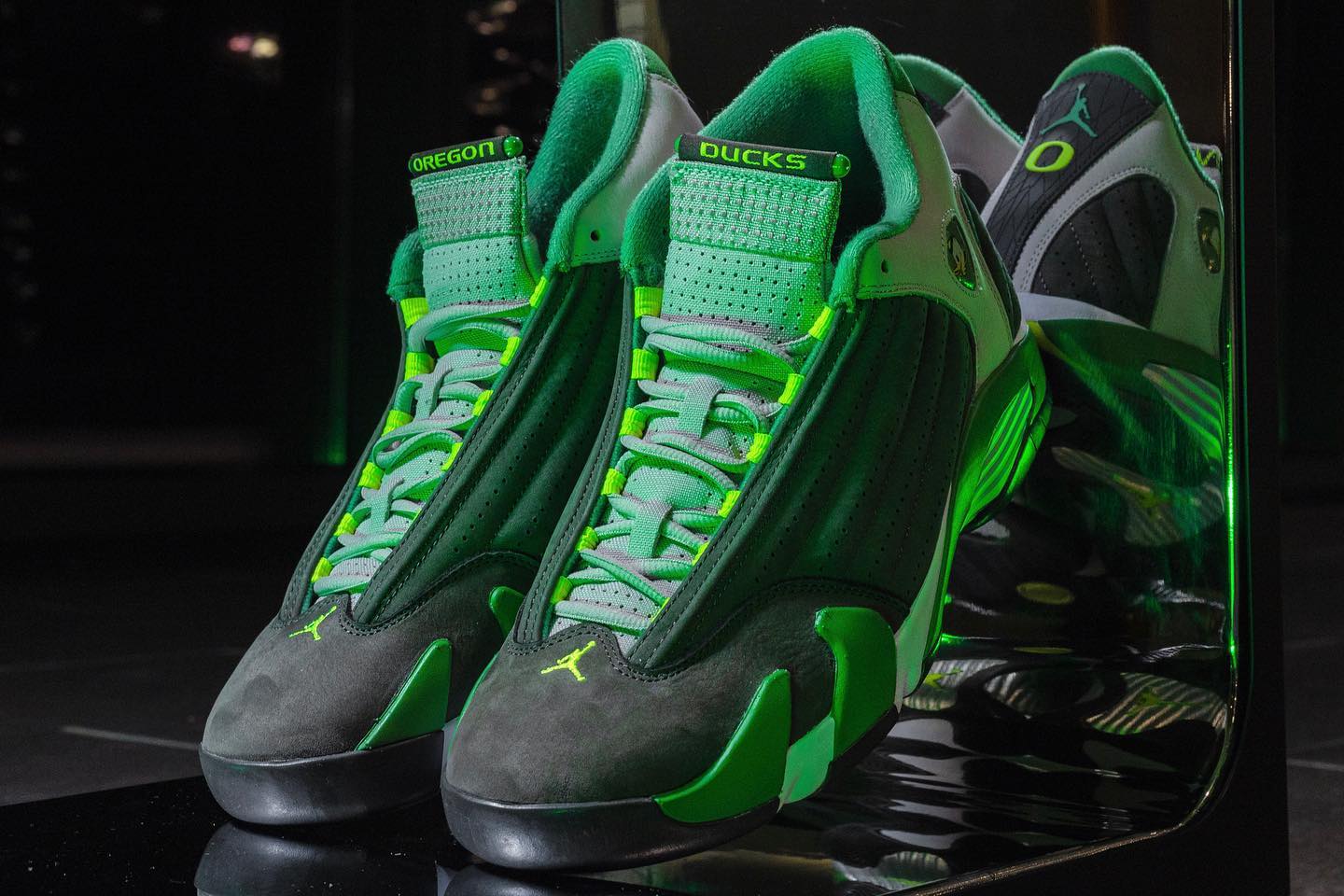 oregon duck jordans