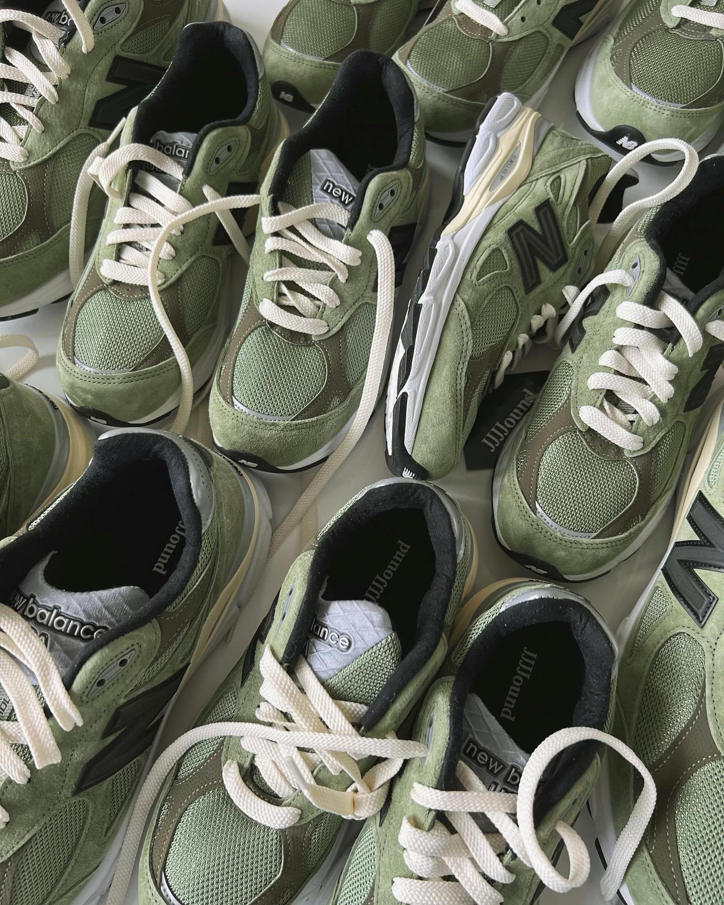 JJJJound x New Balance 990v3 'Olive' Release Date 2022 | Sole