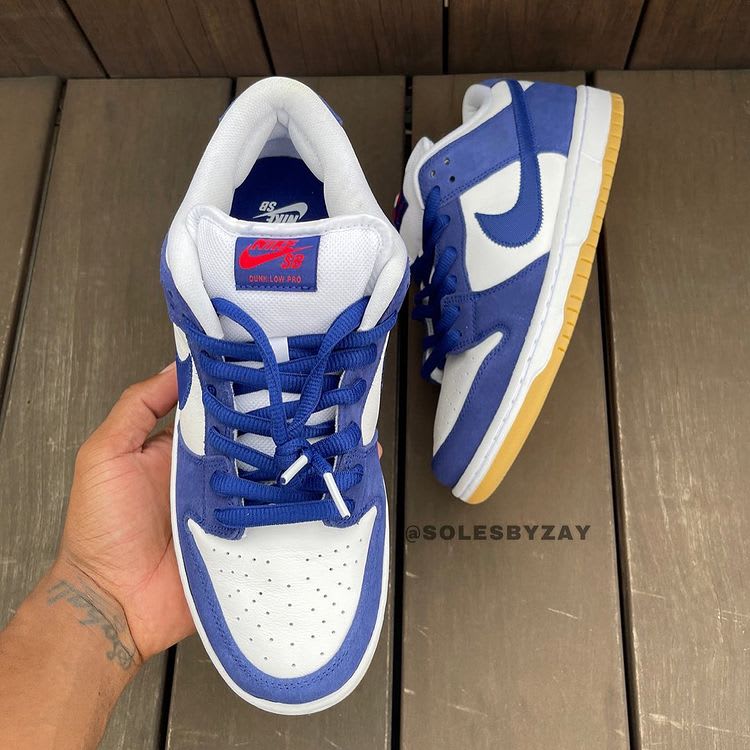 Nike SB Dunk Low Dodgers Release Date Front