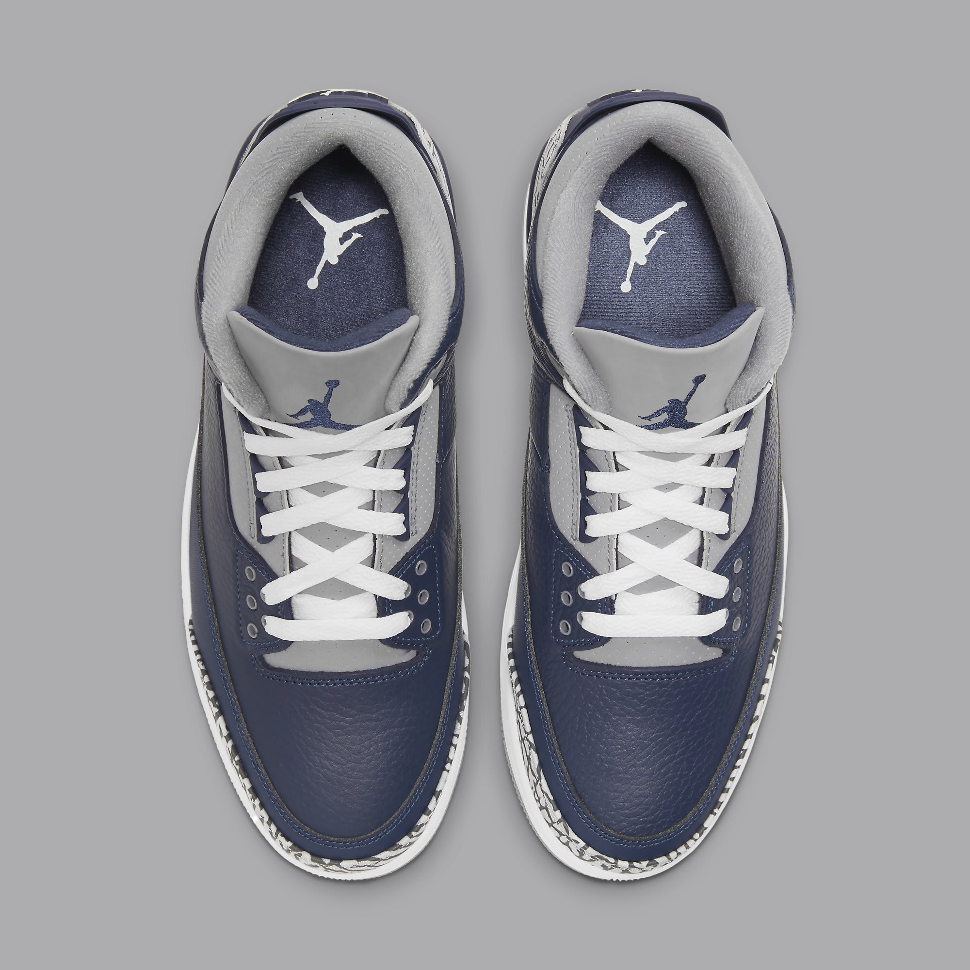 Air Jordan 3 Retro Midnight Navy/Cement Grey/White Release Date CT8532 ...