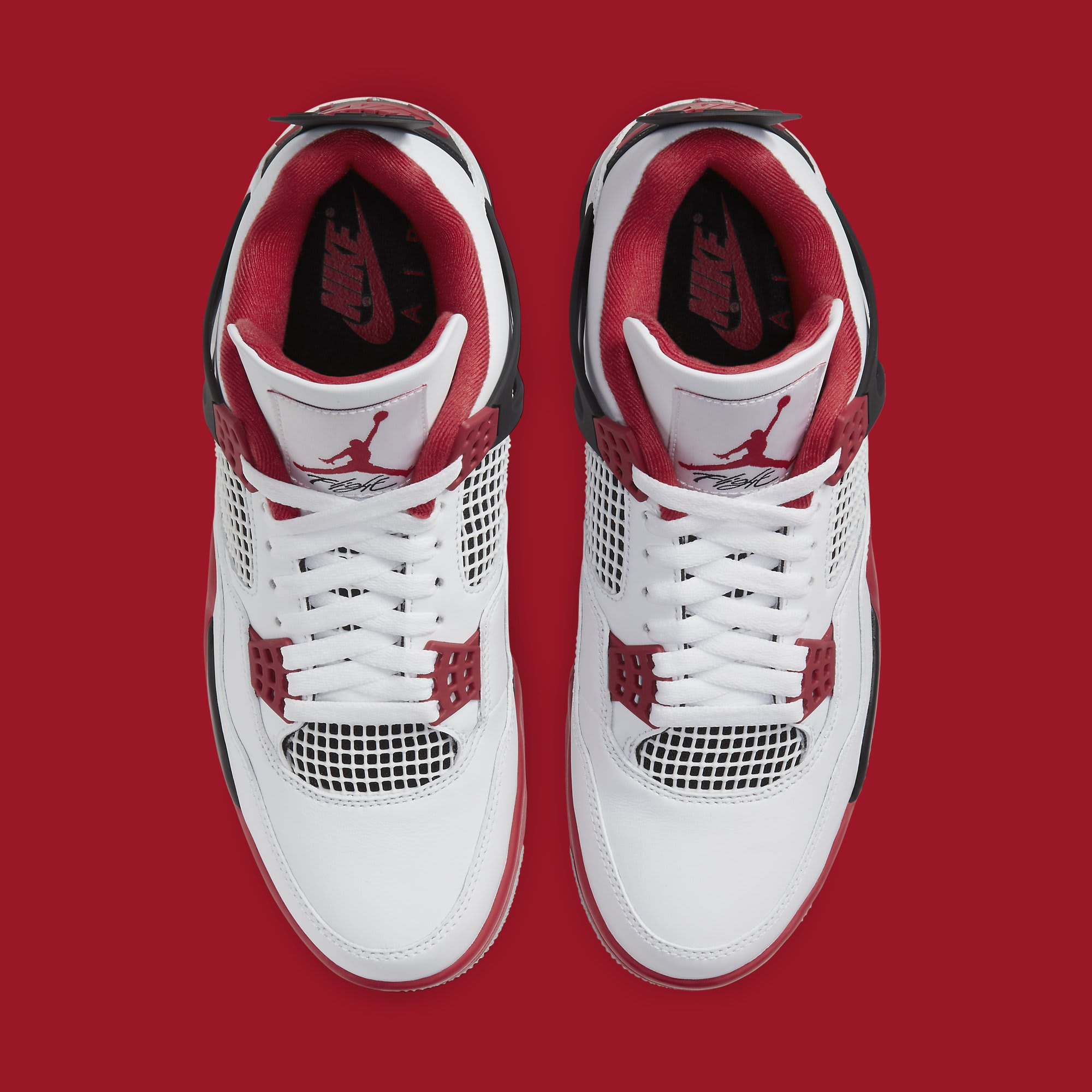 retro 4 jordans red