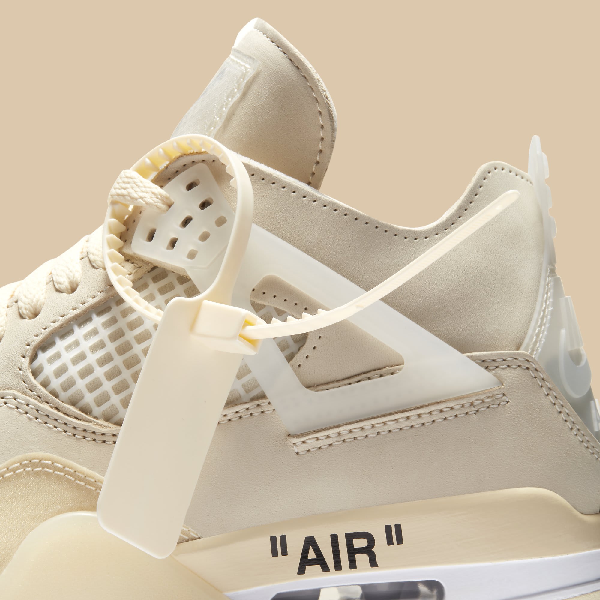 pastel off white air jordan 4