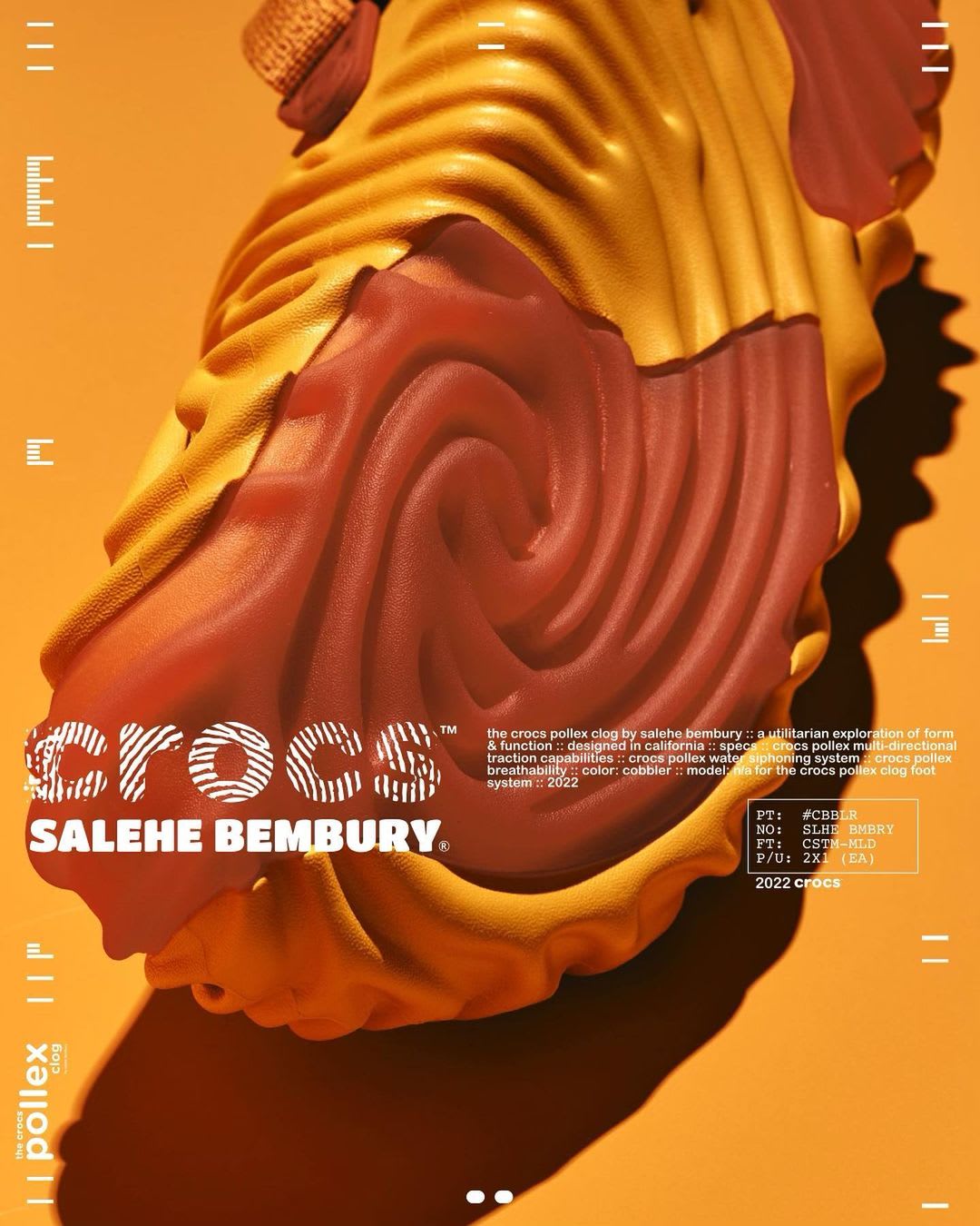 Salehe Bembury x Crocs Pollex Clog 'Cobbler' (Toe)