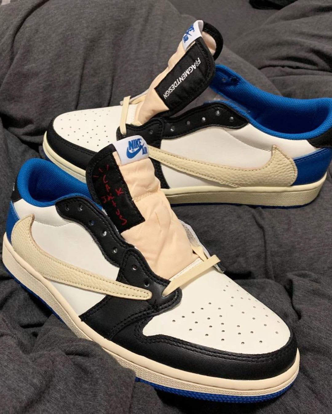 Fragment X Travis Scott X Air Jordan 1 Low Release Date Dm7866 140 Sole Collector