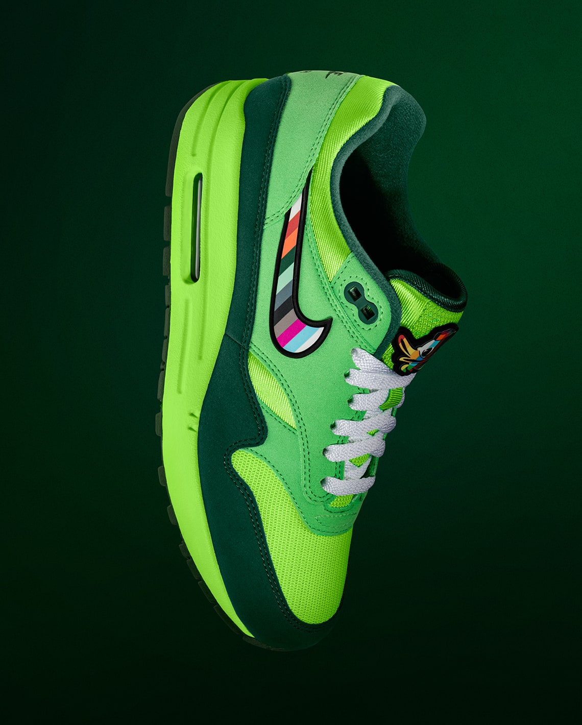 Nike Air Max 1 Tinker Hatfield Ducks of a Feather NFT Oregon Lateral