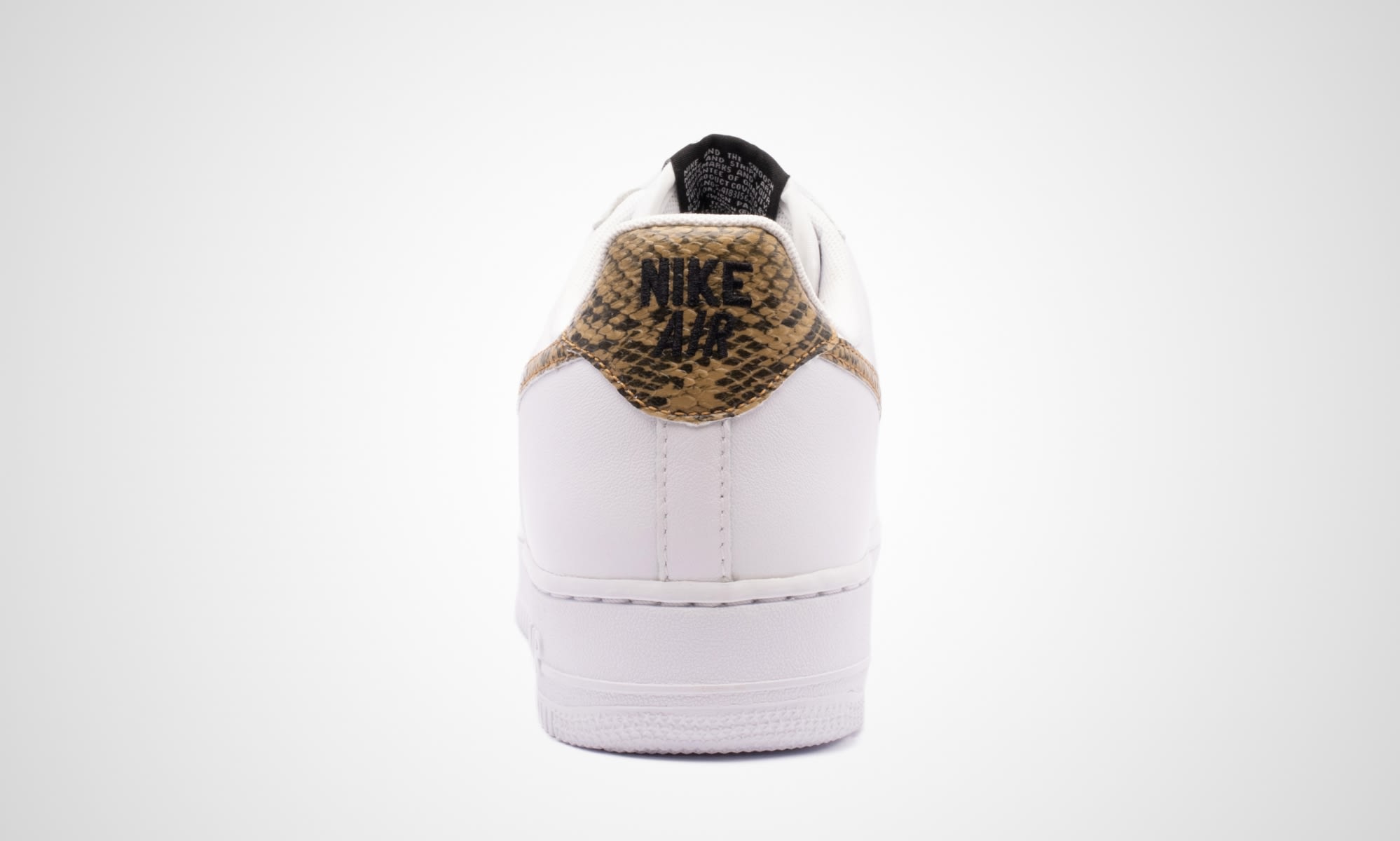 air force 1 low ivory snake