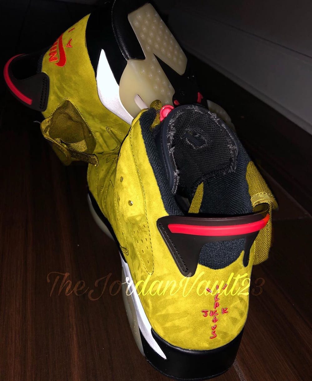 cactus jack 6s yellow