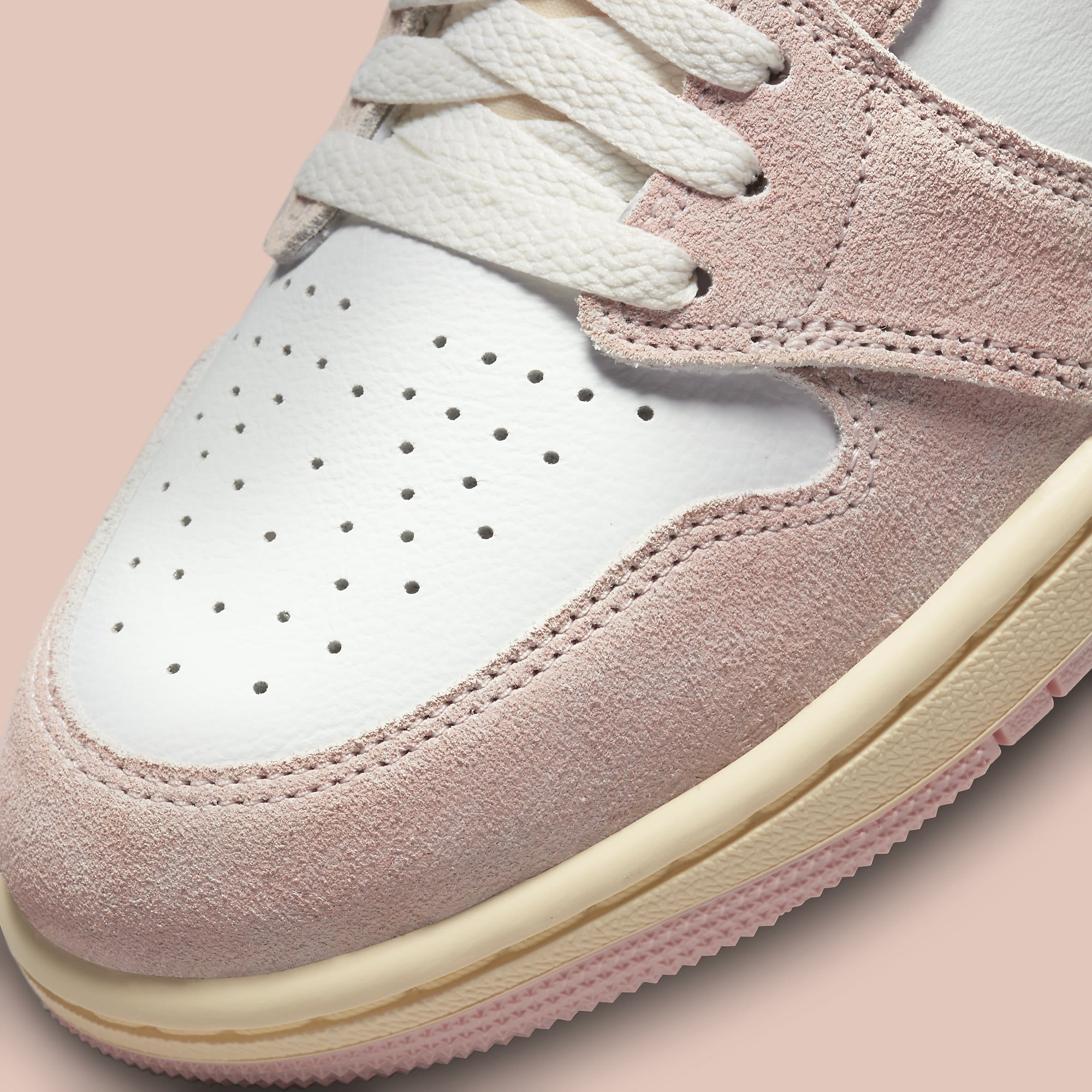 Air Jordan 1 I High Women's Washed Pink FD2596-600 Toe Detail