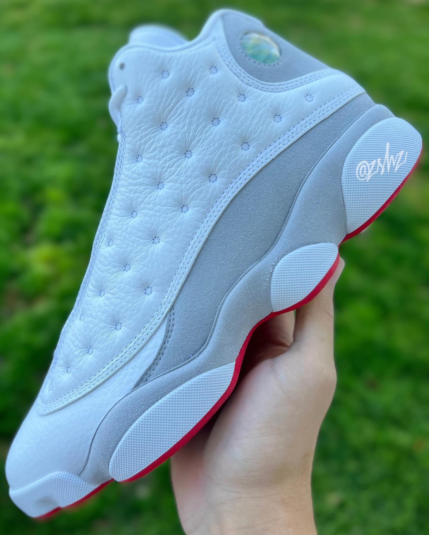 First Look at the 'Wolf Grey' Air Jordan 13 Set to arrive in July