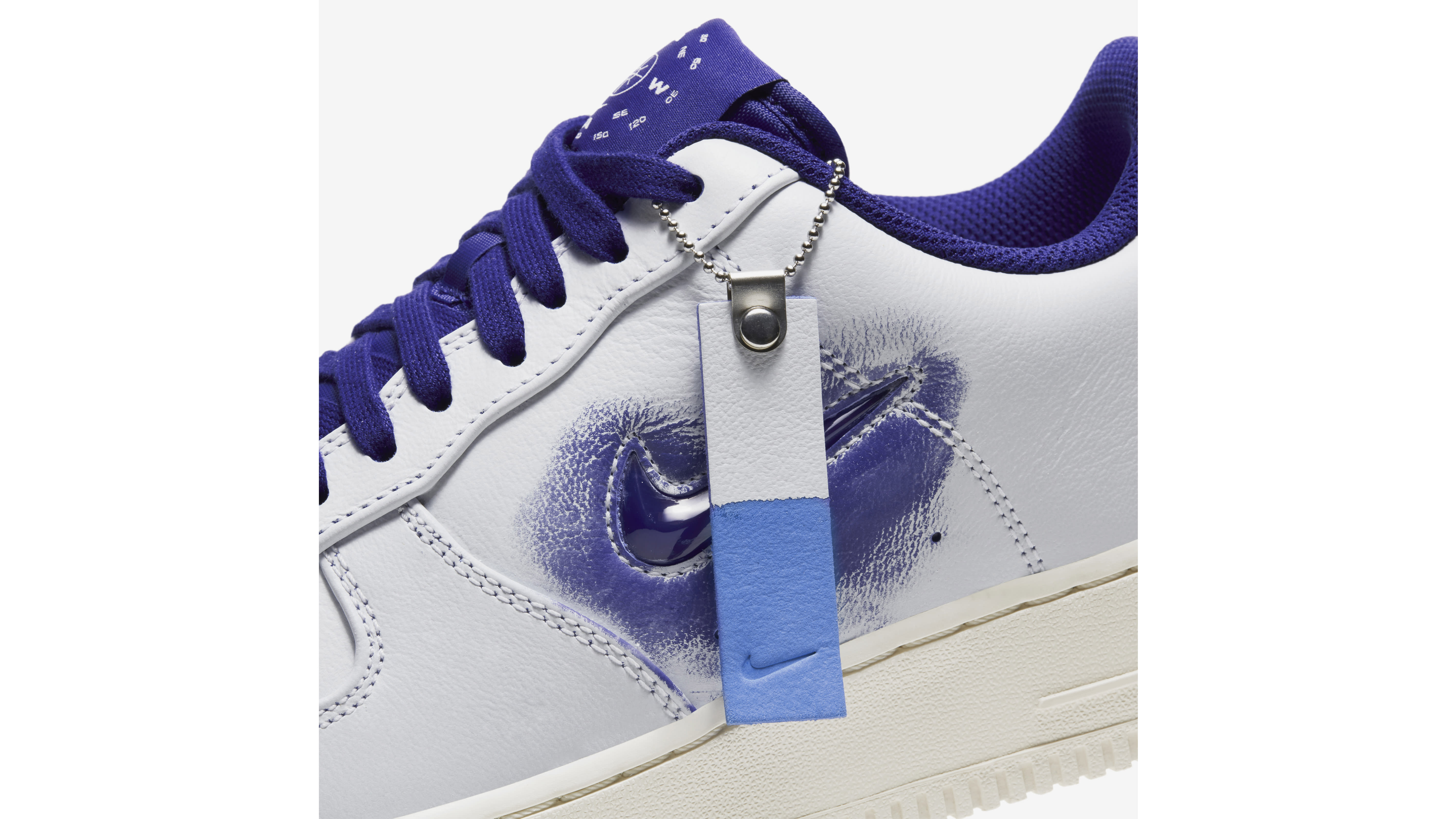 nike air force 1 low rub away blue