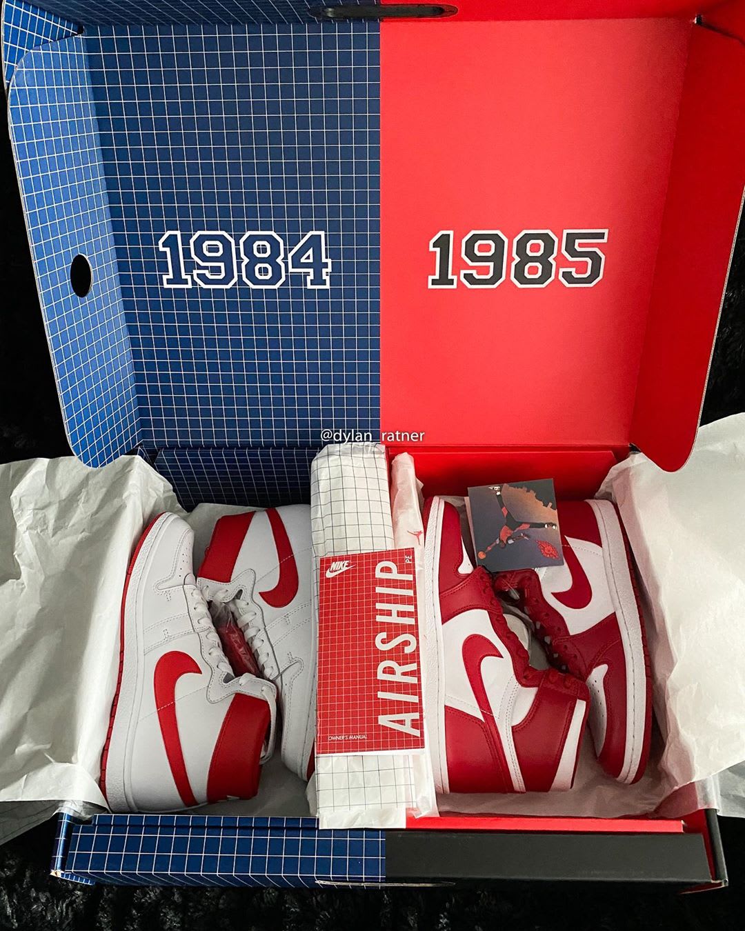 jordan new beginnings pack retro high 1 & nike air ship