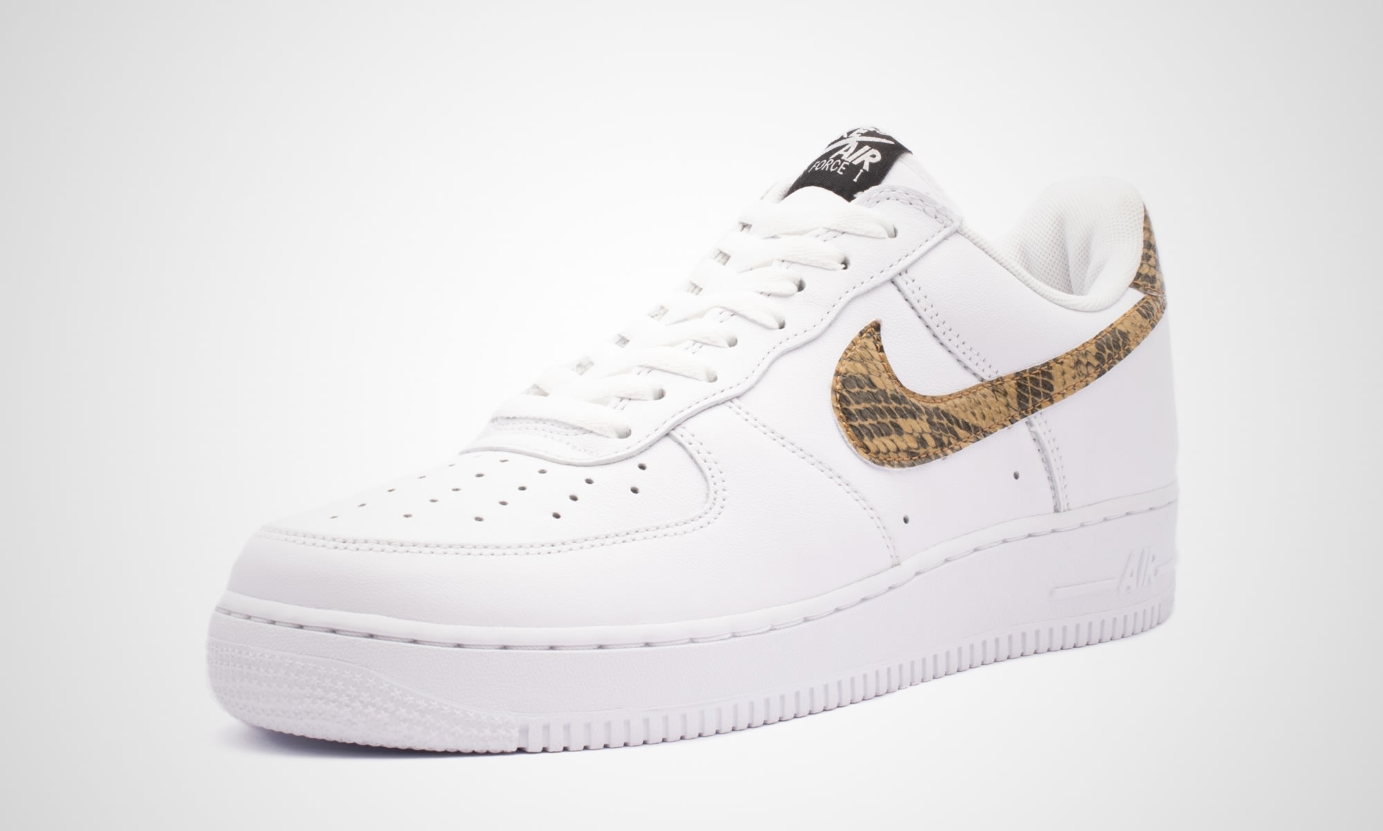 air force 1 low retro ivory snake