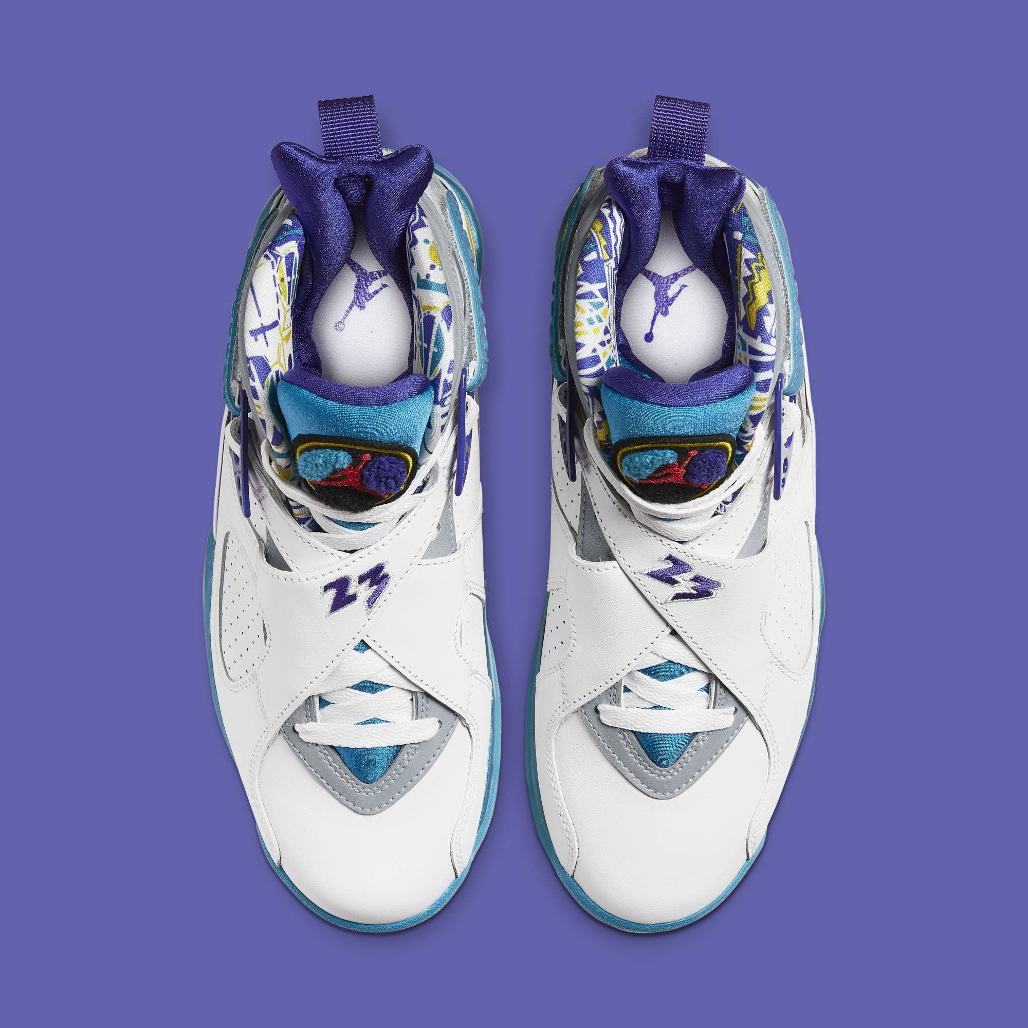 jordan aqua 8 white