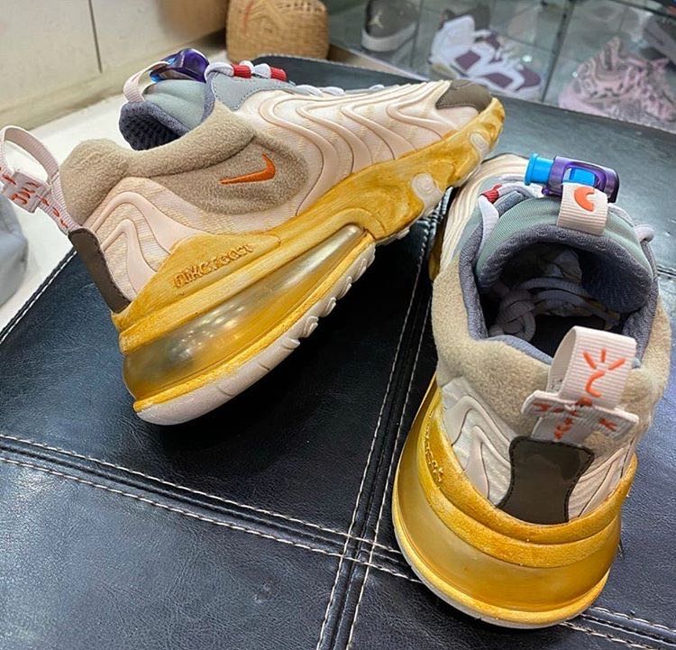 Travis Scott Nike Air Max 270 React First Look | Sole Collector