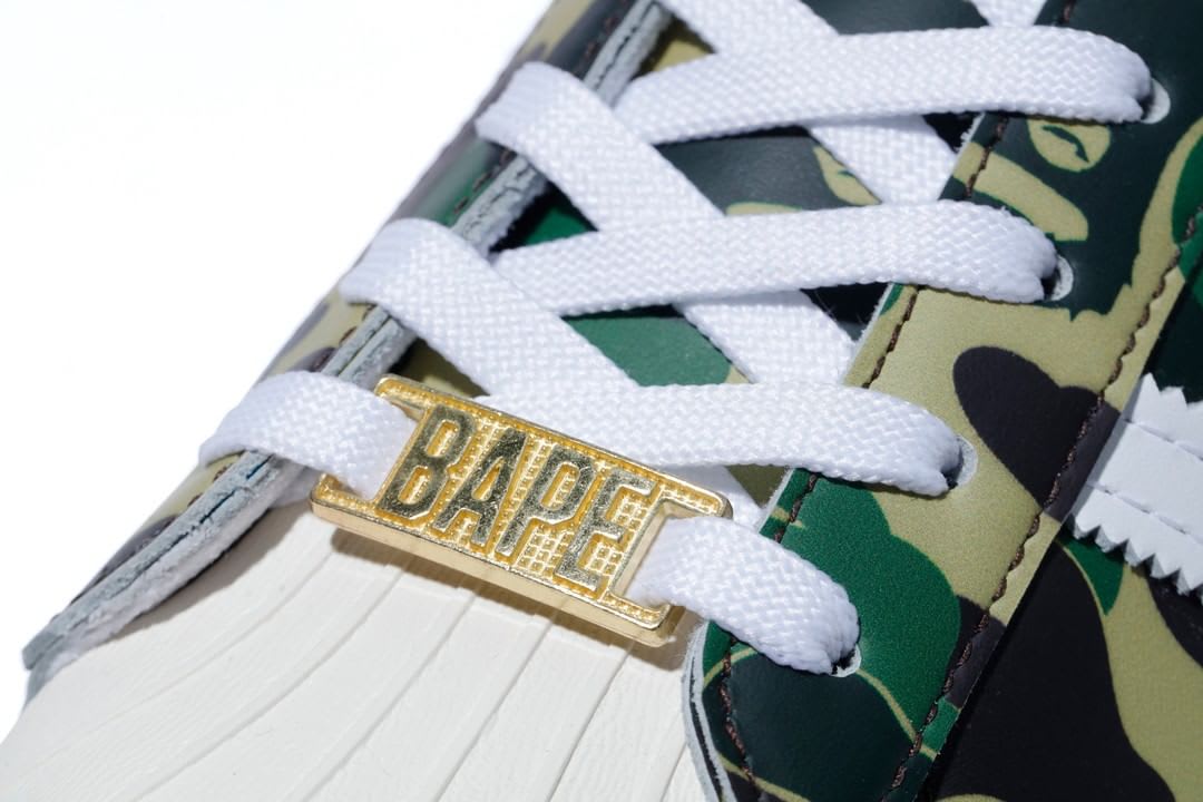 Bape x Adidas Superstar 'Green Camo' Dubrae