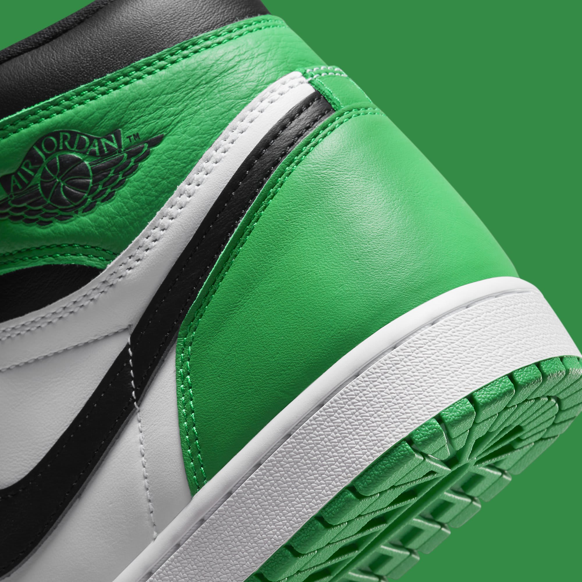 Detailed Look at the 'Lucky Green' Air Jordan 1 High Celticsinspired