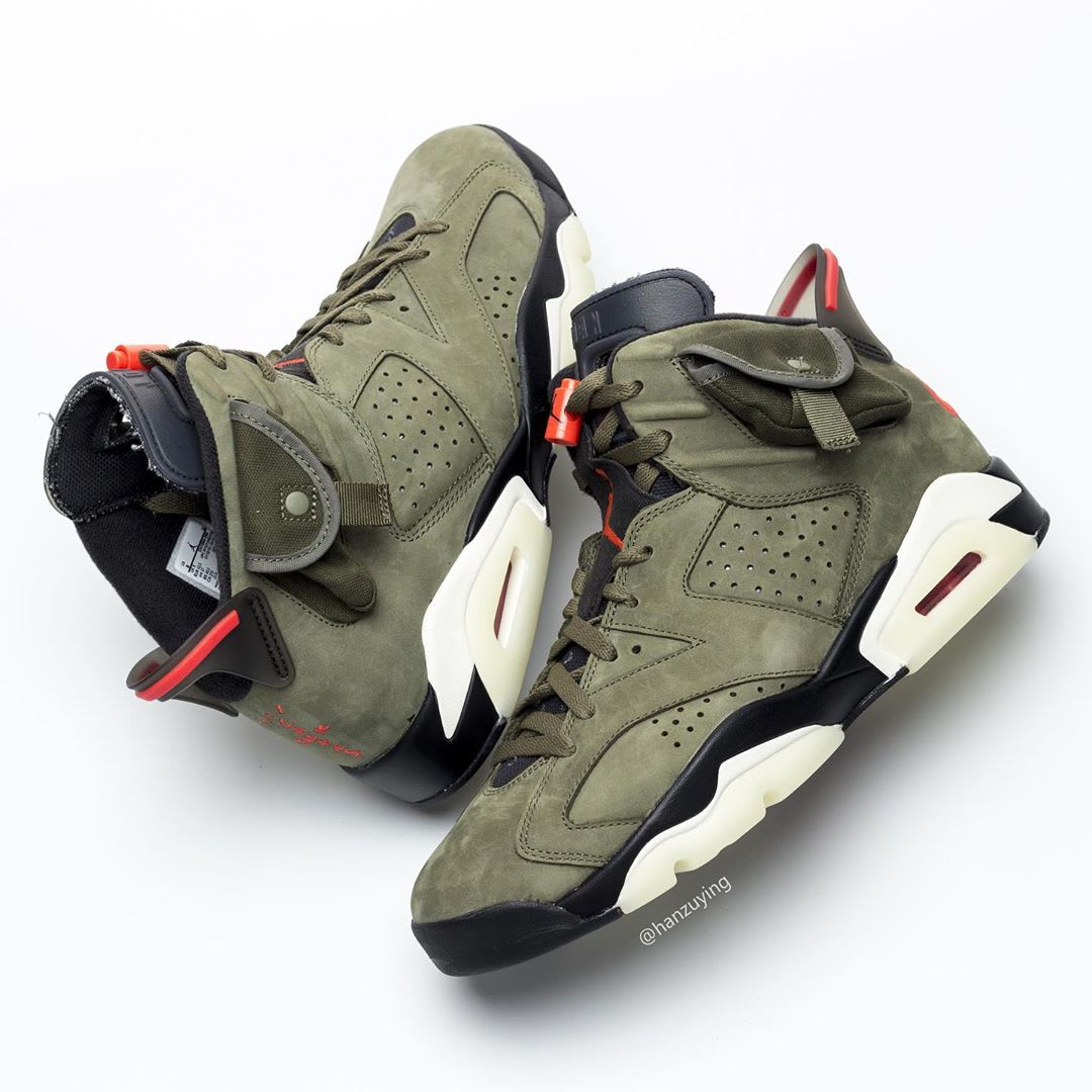 jordan 6 olive green