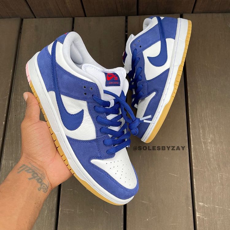 Nike SB Dunk Low Dodgers Release Date Lateral