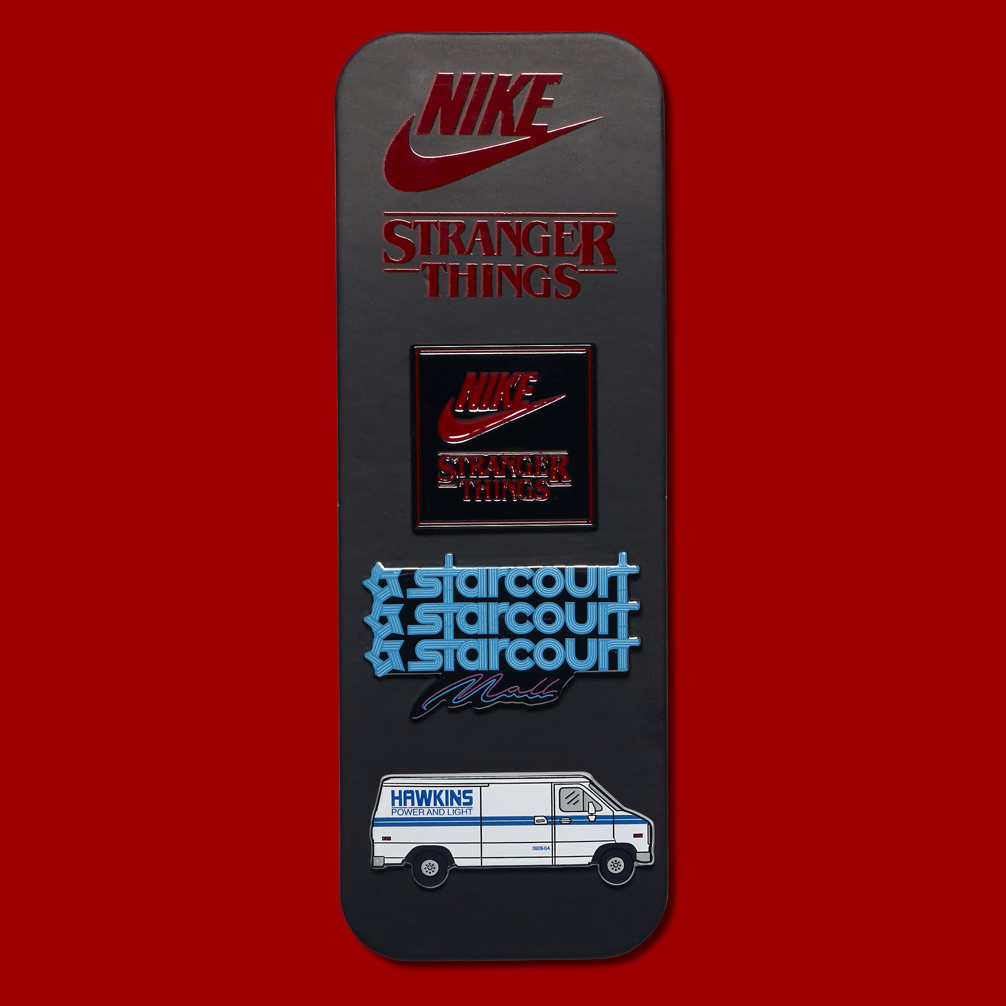 Stranger Things x Nike Cortez 'Starcourt Mall' CJ6107-100 (Pins)