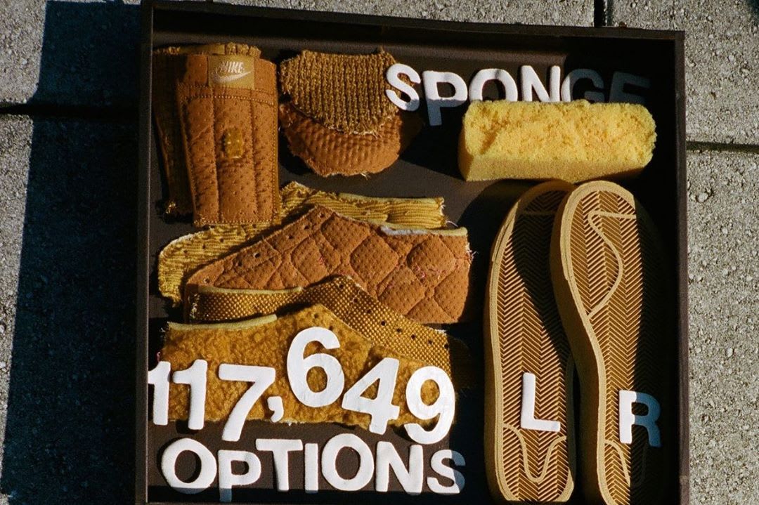 CPFM x Nike Blazer Mid By You 'Sponge' (Materials)