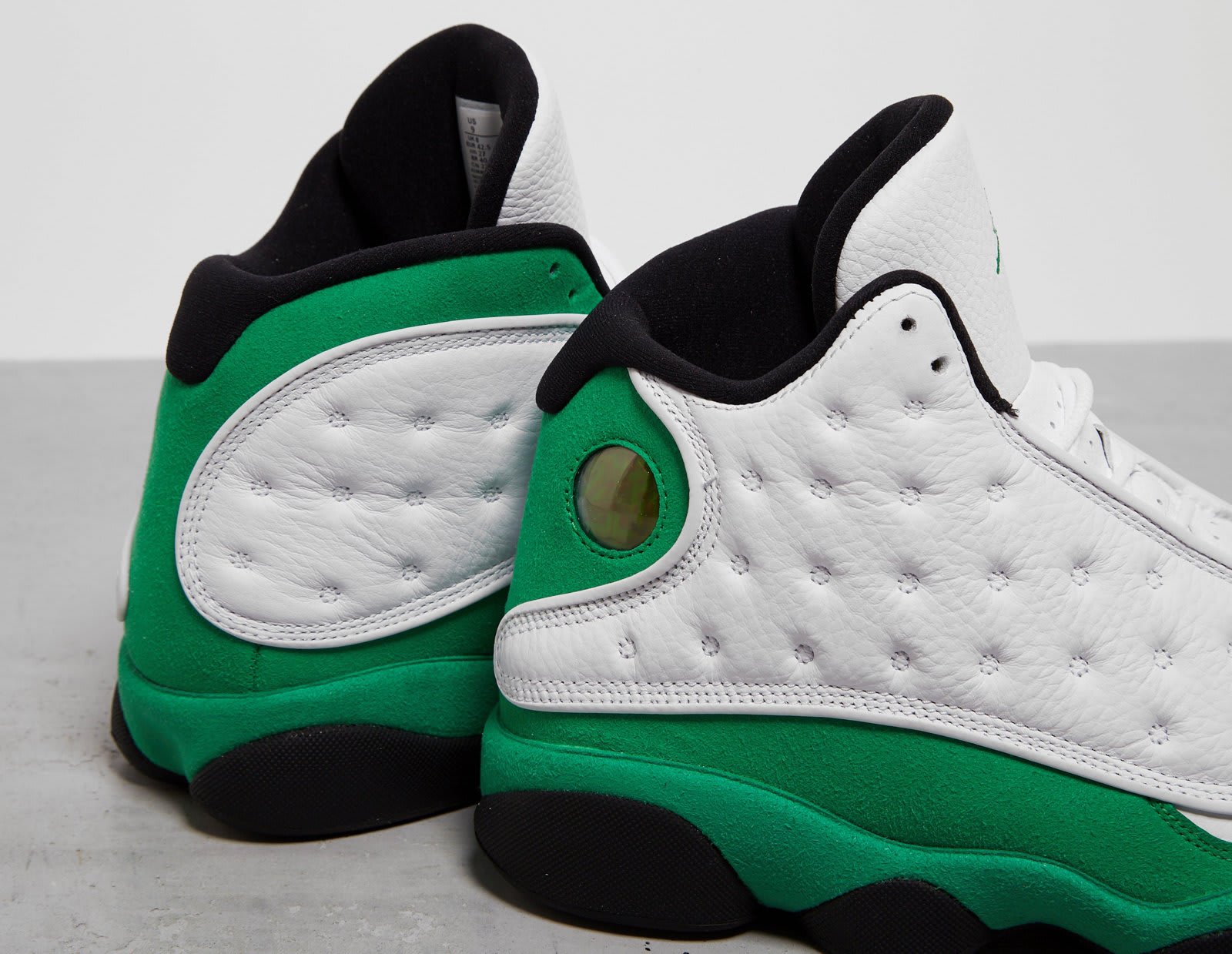 retro 13 lucky green shirts