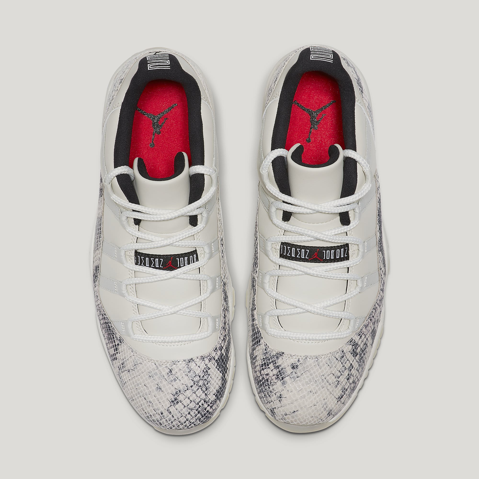 red snakeskin jordan 11