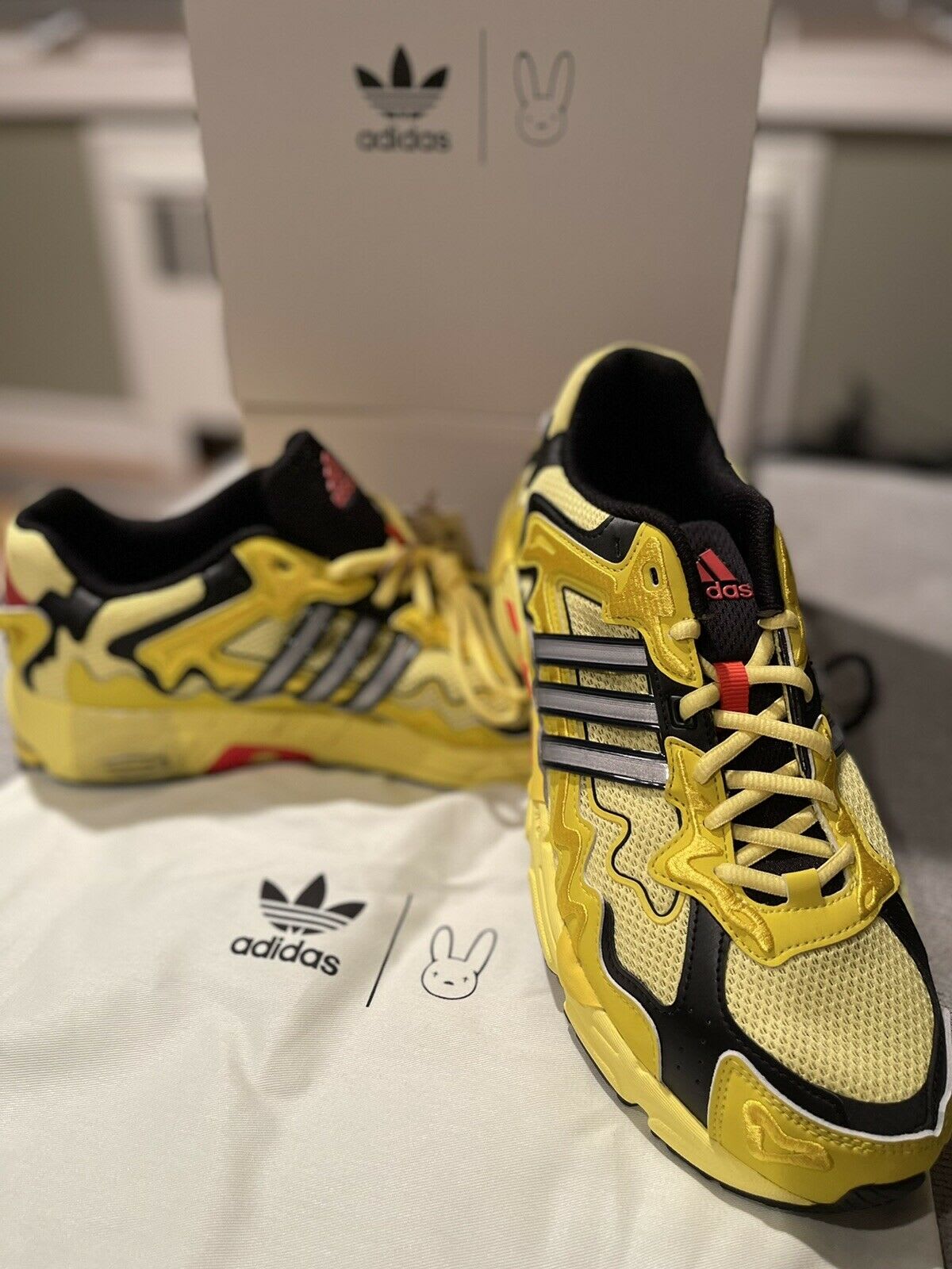 Bad Bunny Adidas Response CL Yellow Release Date GY0101 Front