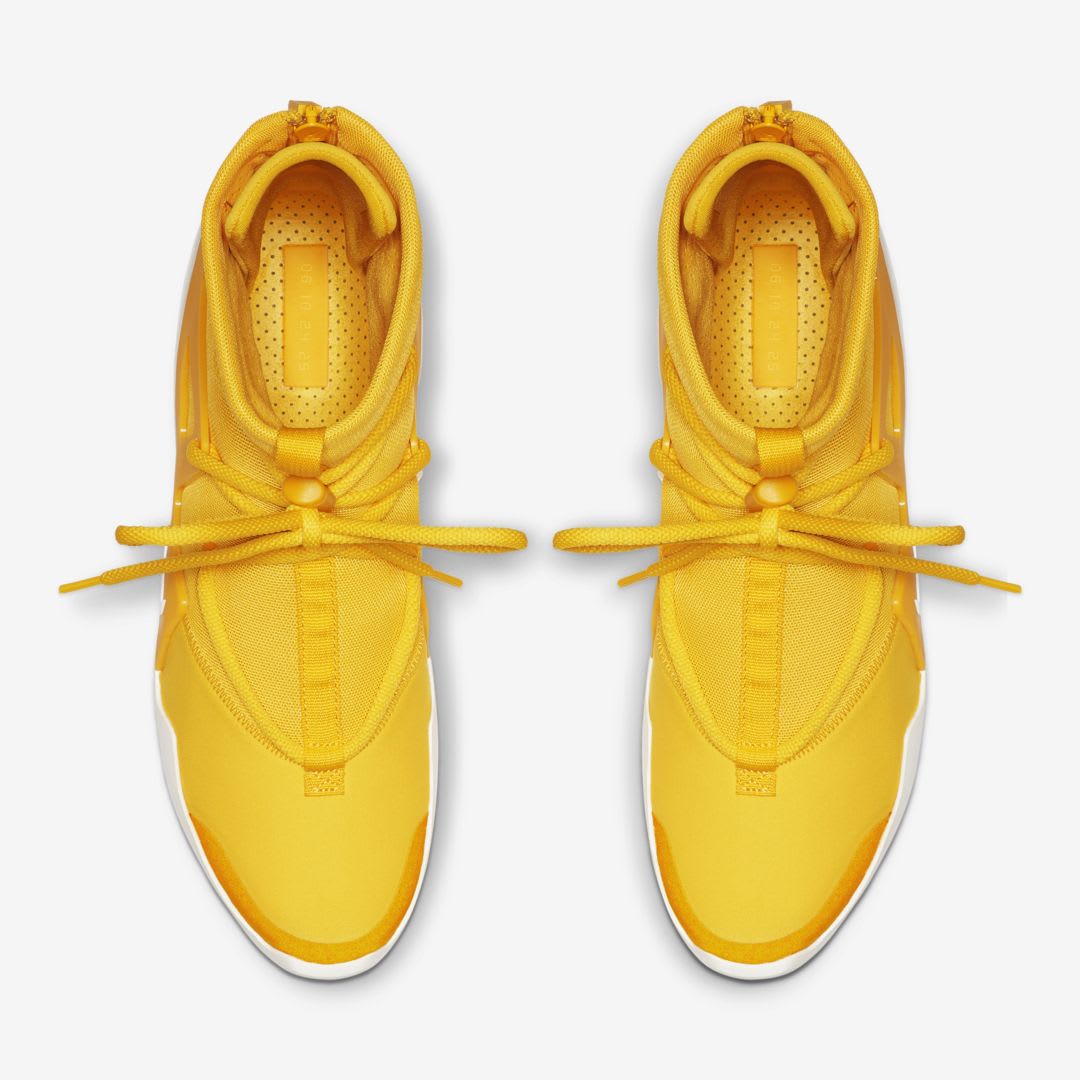 nike air fear of god 1 yellow