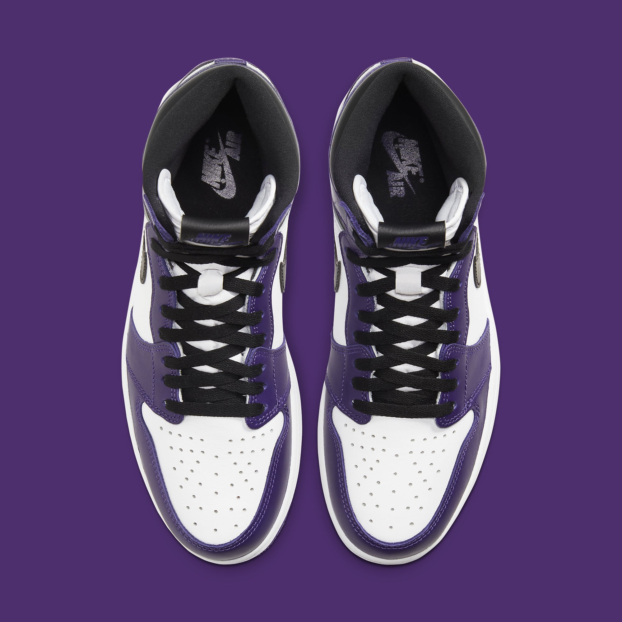 nike jordan 1 court purple