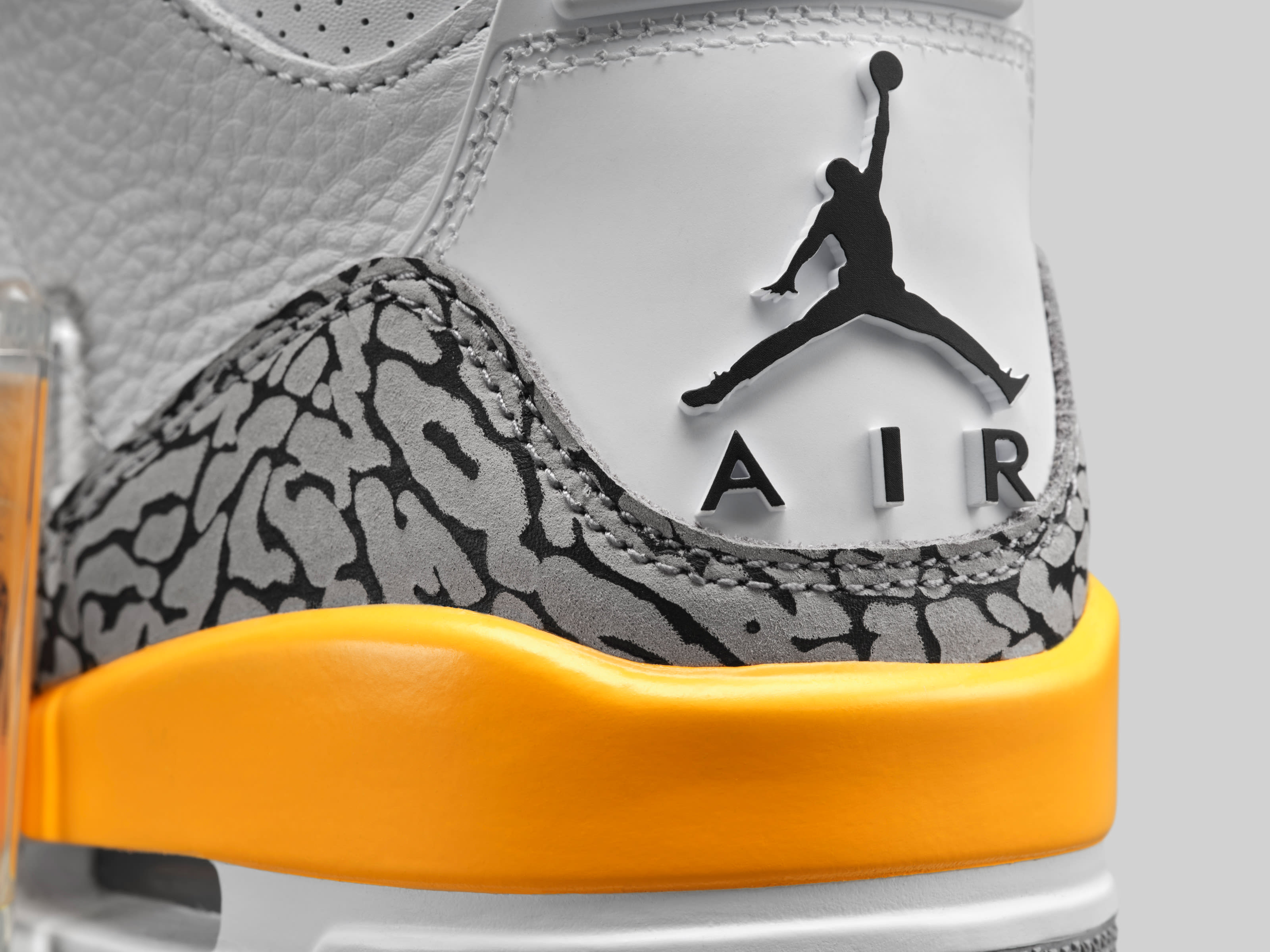 yellow white jordan 3