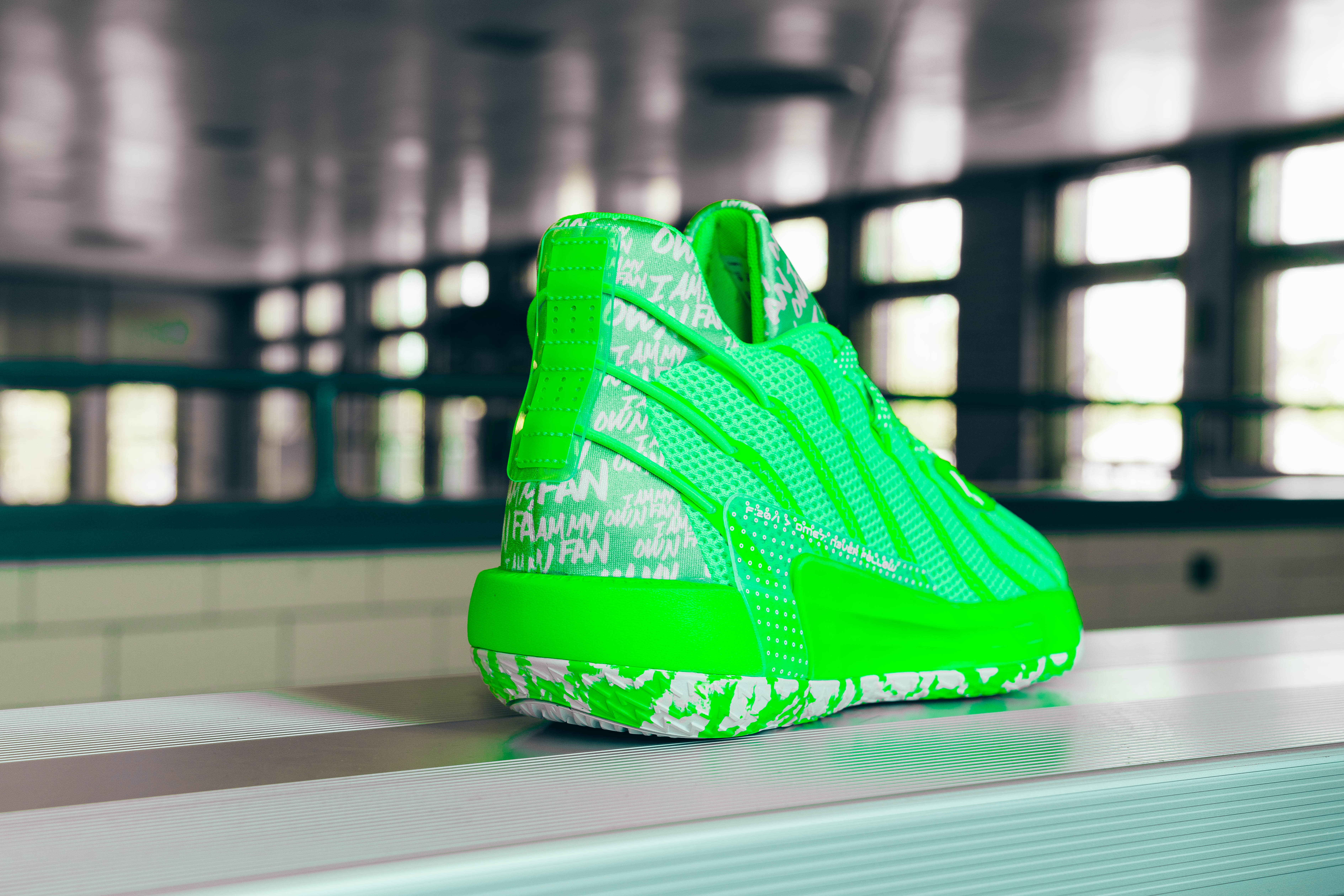 adidas dame green