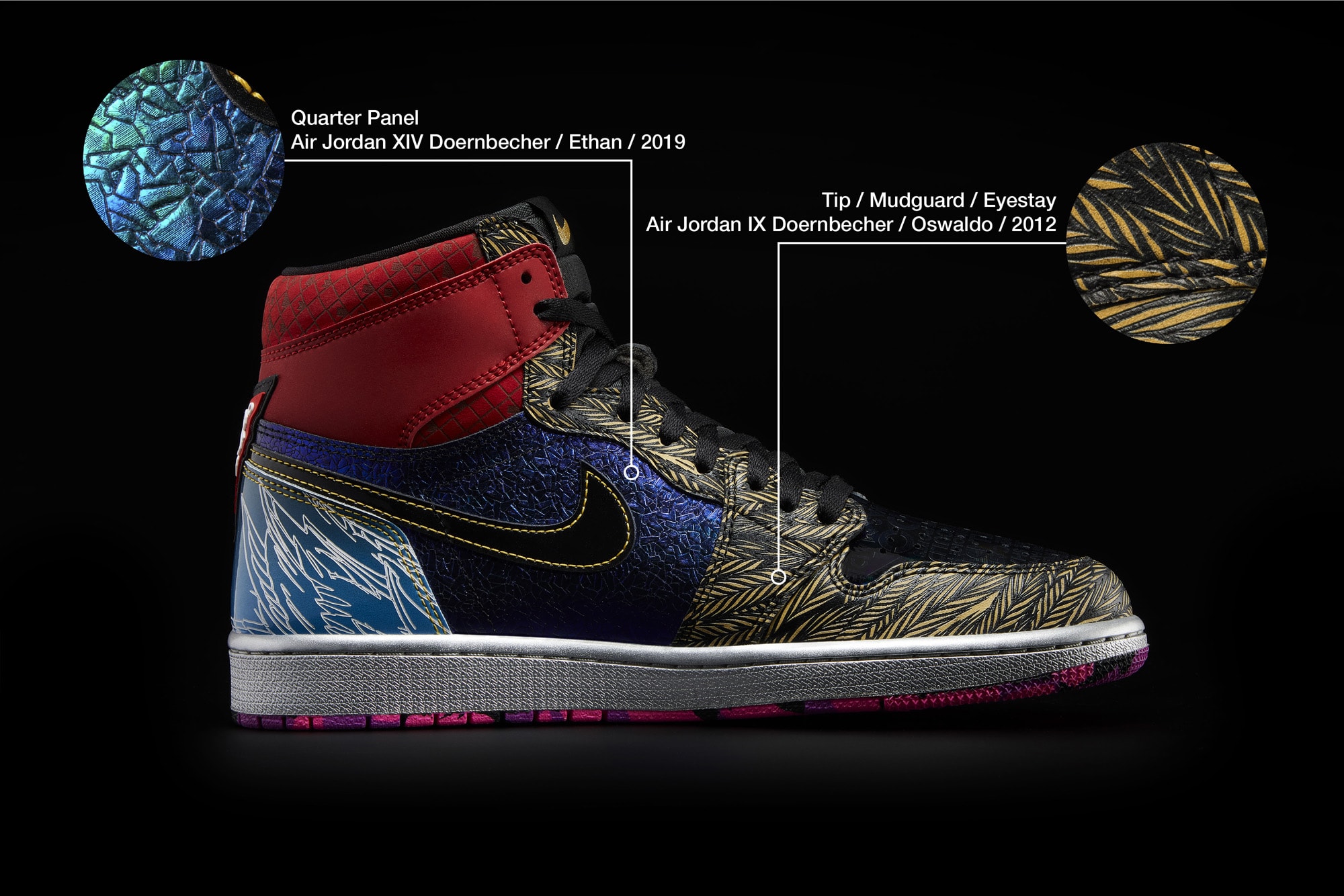 doernbecher air jordan 1 what the