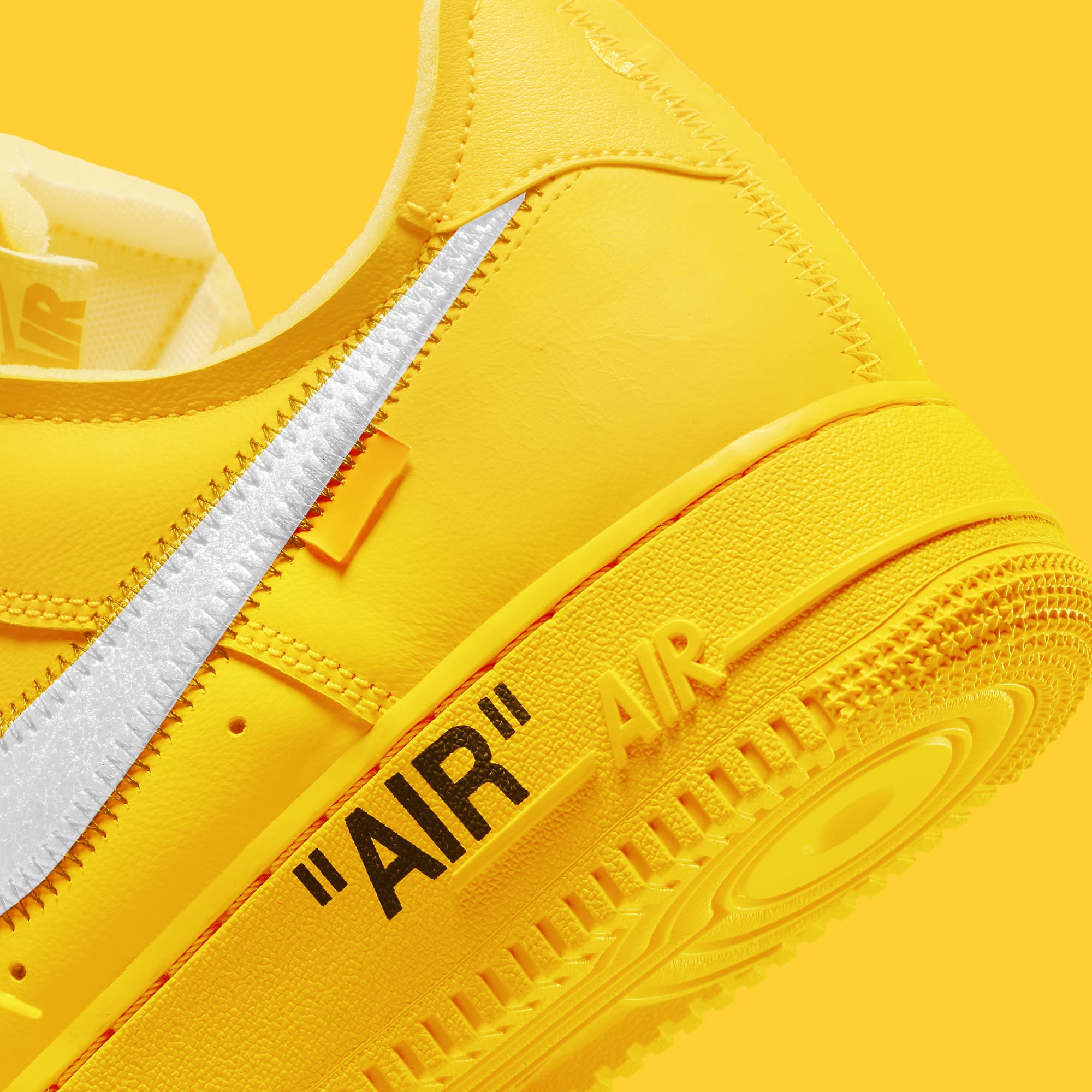 Off White X Nike Air Force 1 Low Lemonade Release Date Dd1876 700 Sole Collector