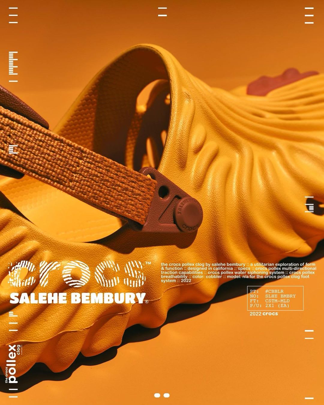 Salehe Bembury x Crocs Crocs Pollex Clog Release Date Price Info Sole