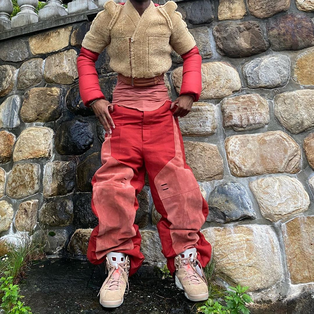 jordan 6 travis scott on feet