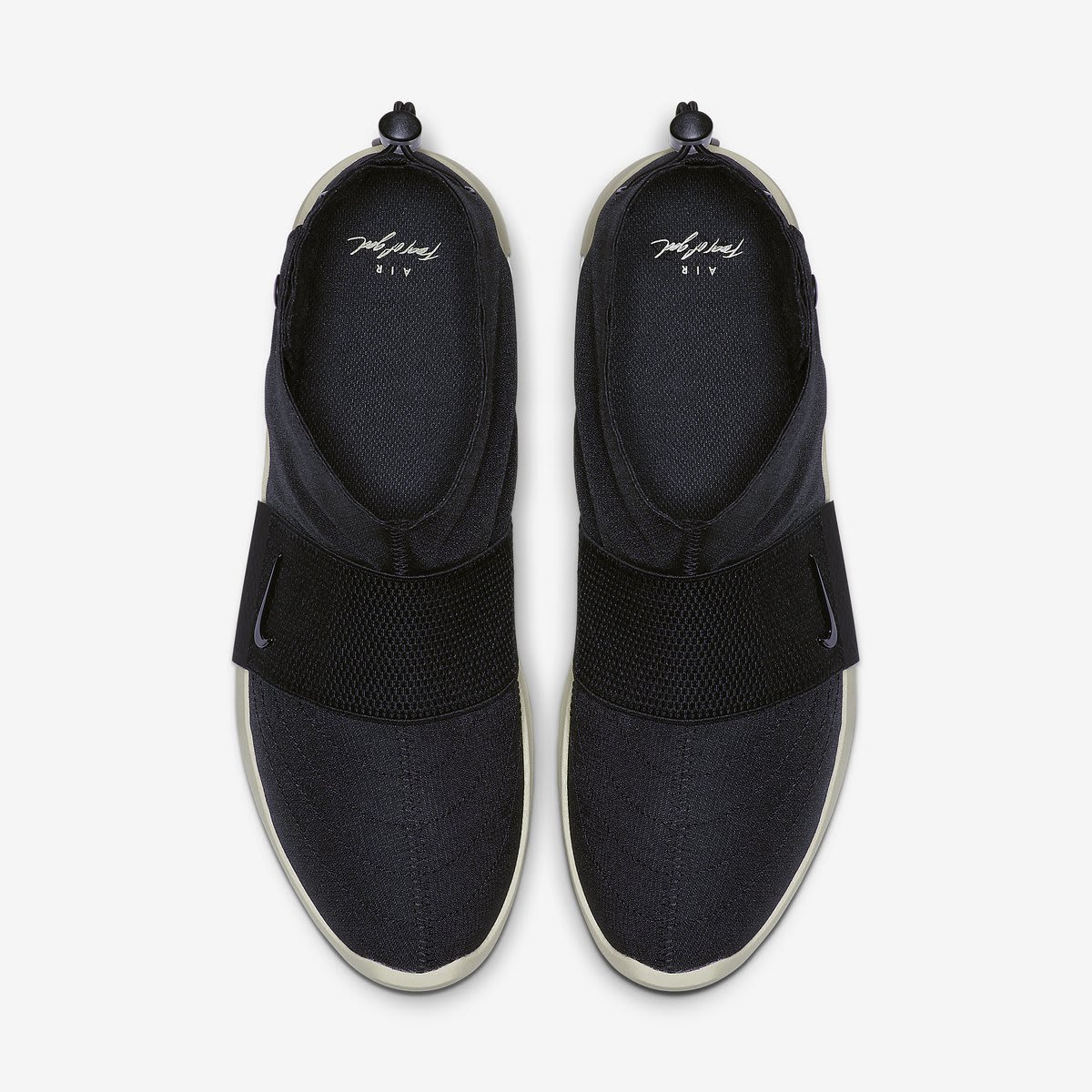 air fear of god moccasin black