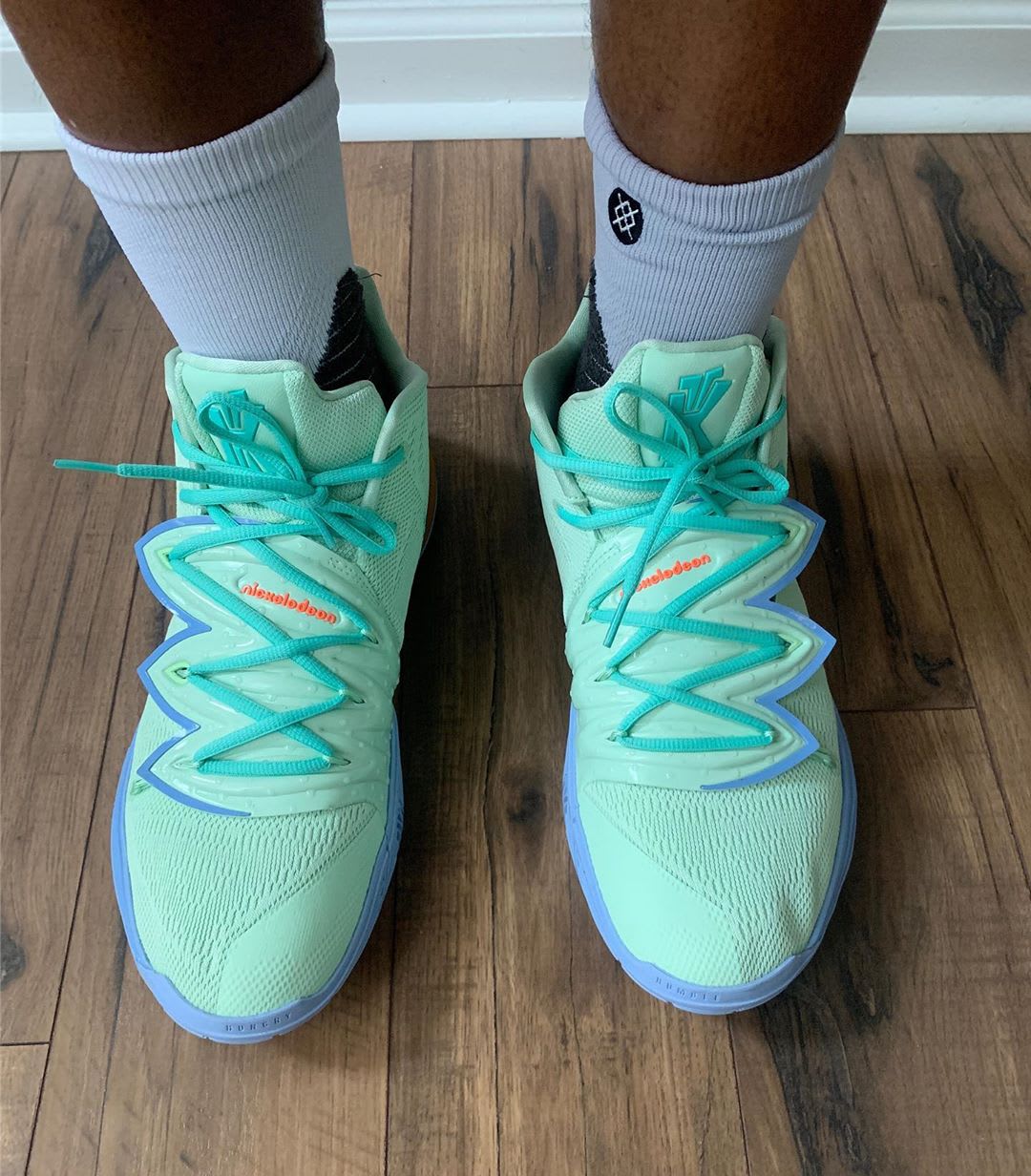 kyrie 5 squidward shoes