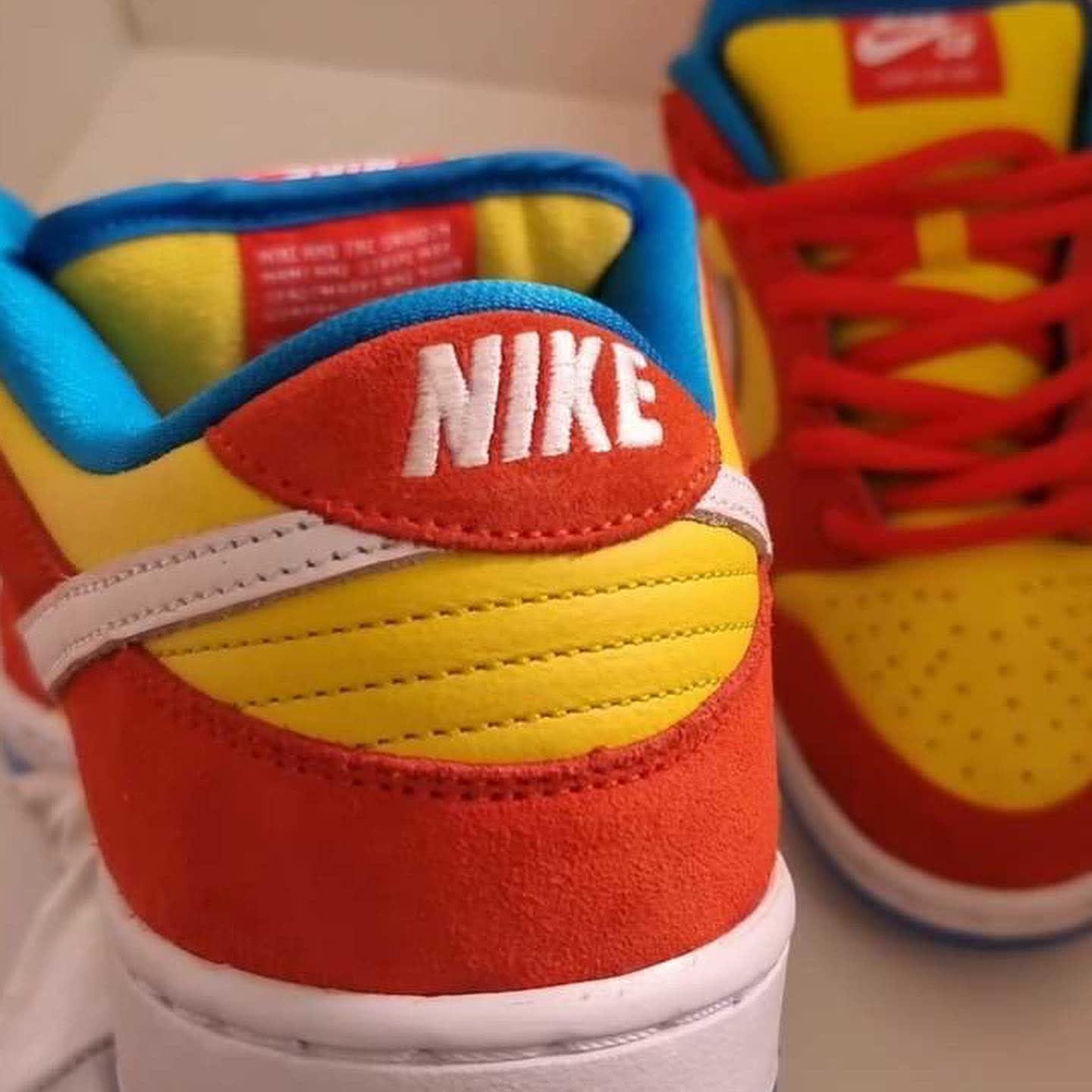 Nike SB Dunk Low 'Red/Yellow/Blue'