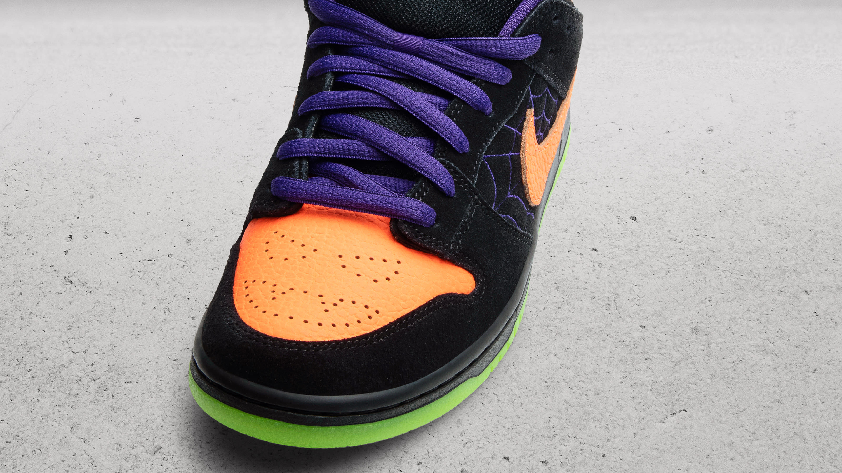 nike sb dunk low black pack halloween