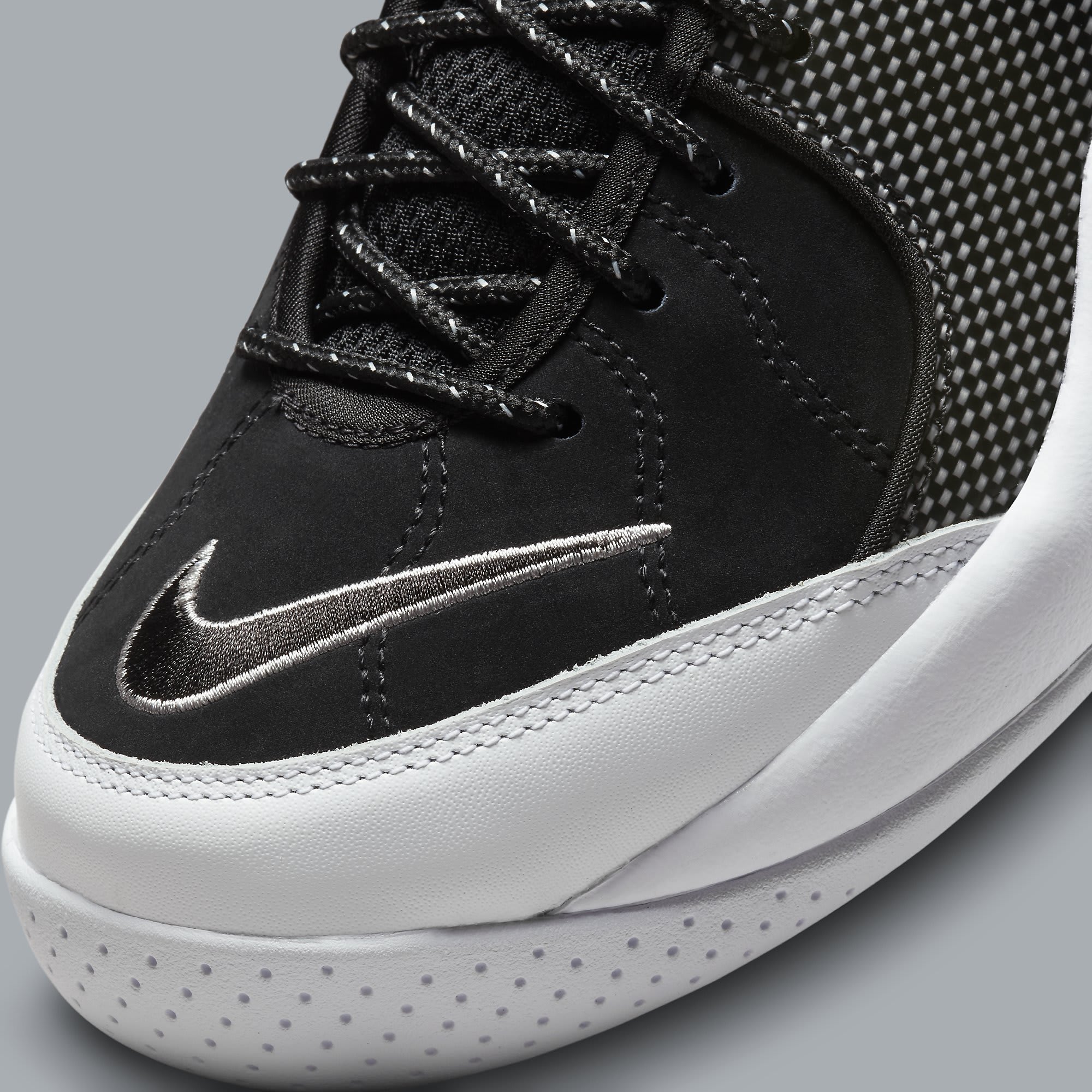 Nike Air Zoom Flight 95 OG Jason Kidd Release Date DM0523-001 Toe Detail
