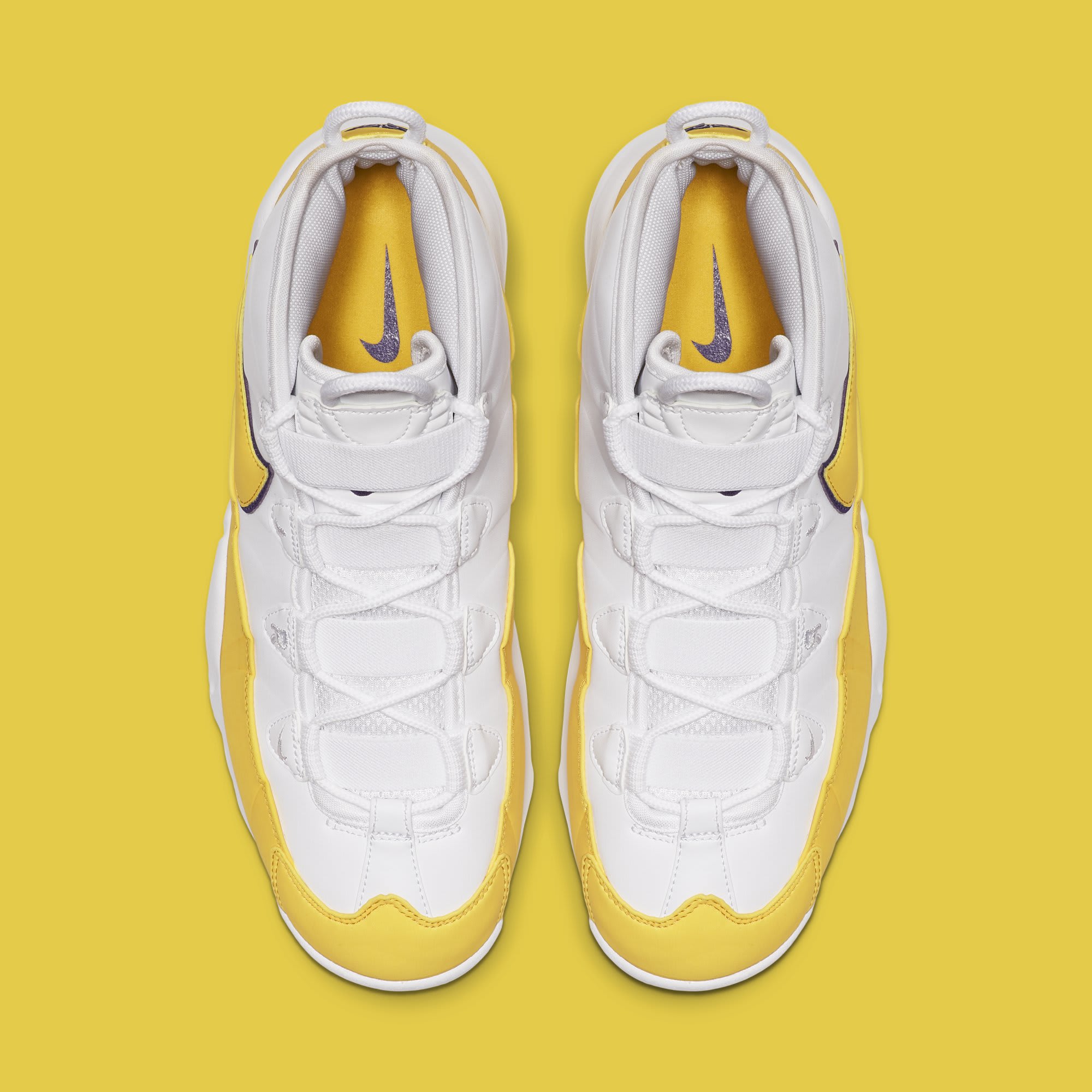 nike air max uptempo 95 yellow