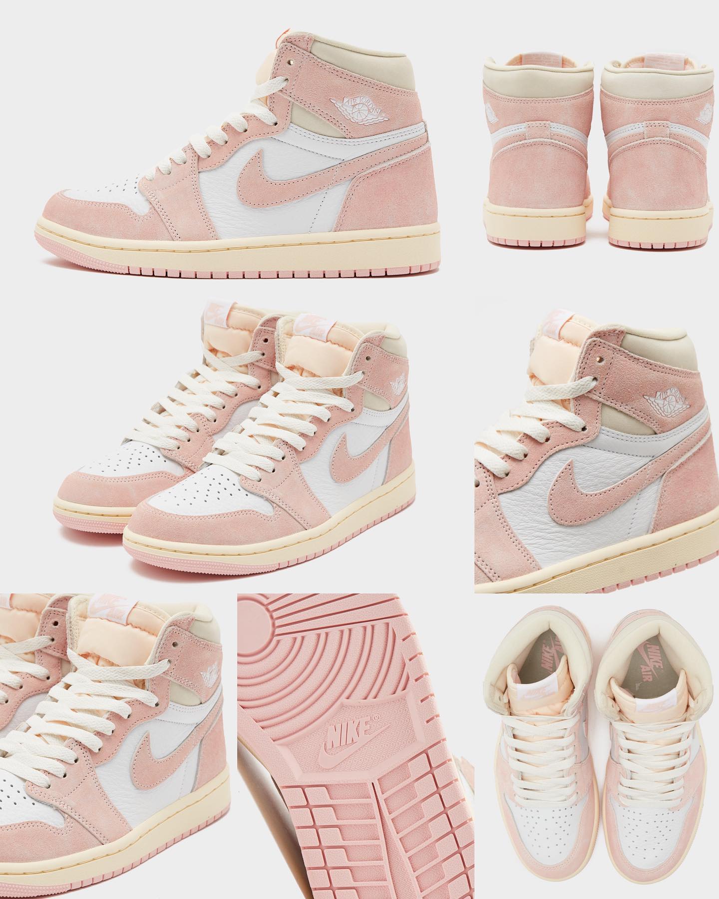 Air Jordan 1 High Women's 'Washed Pink' FD2596 600