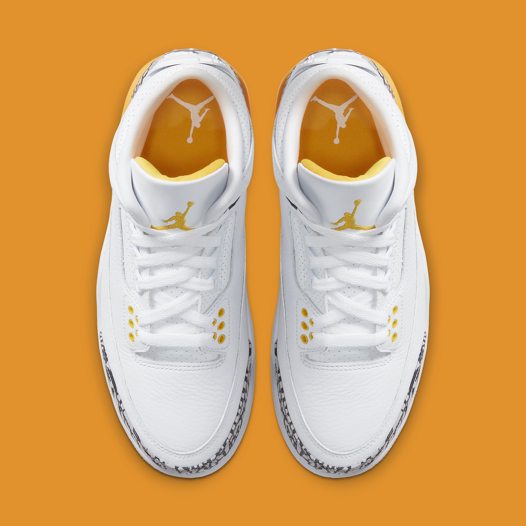 yellow jordan 3s