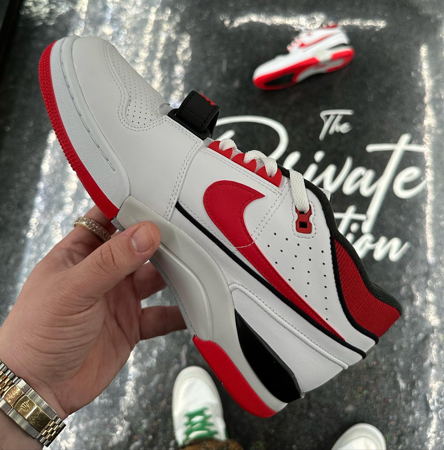 billie eilish red jordans