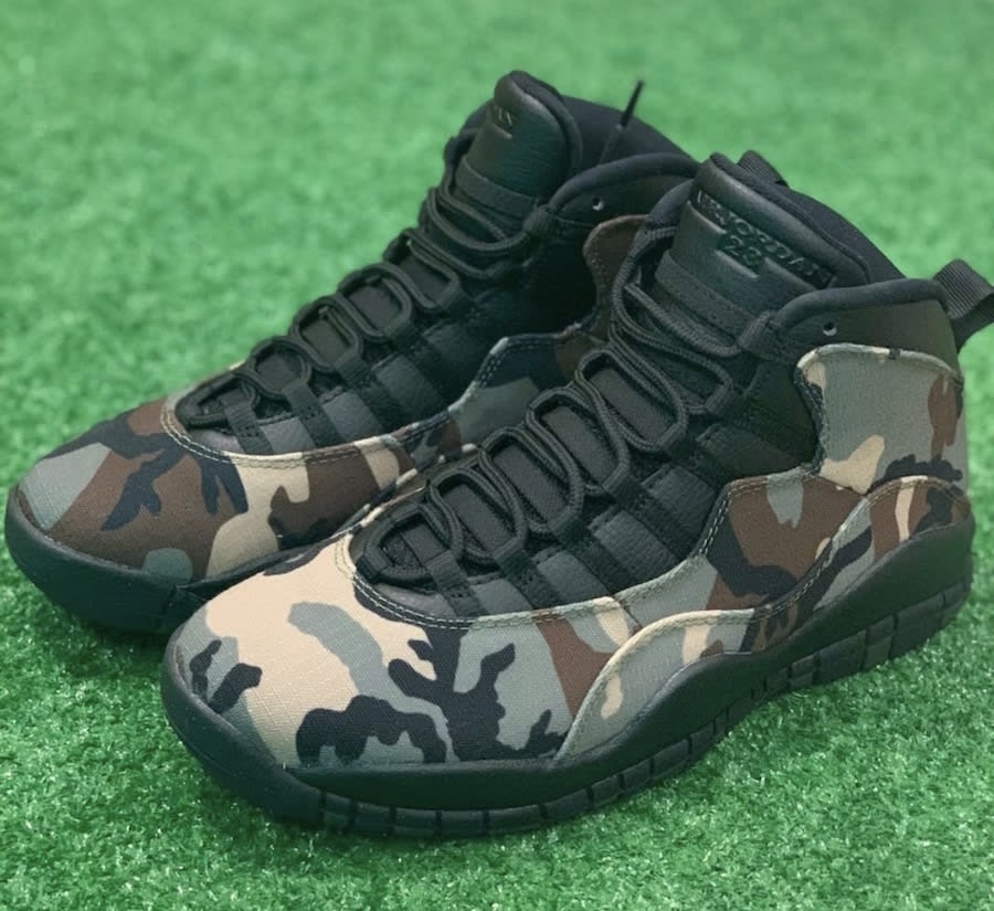 Air Jordan 10 Retro 'Desert Camo' 'Woodland Camo' Release Date 310805 ...