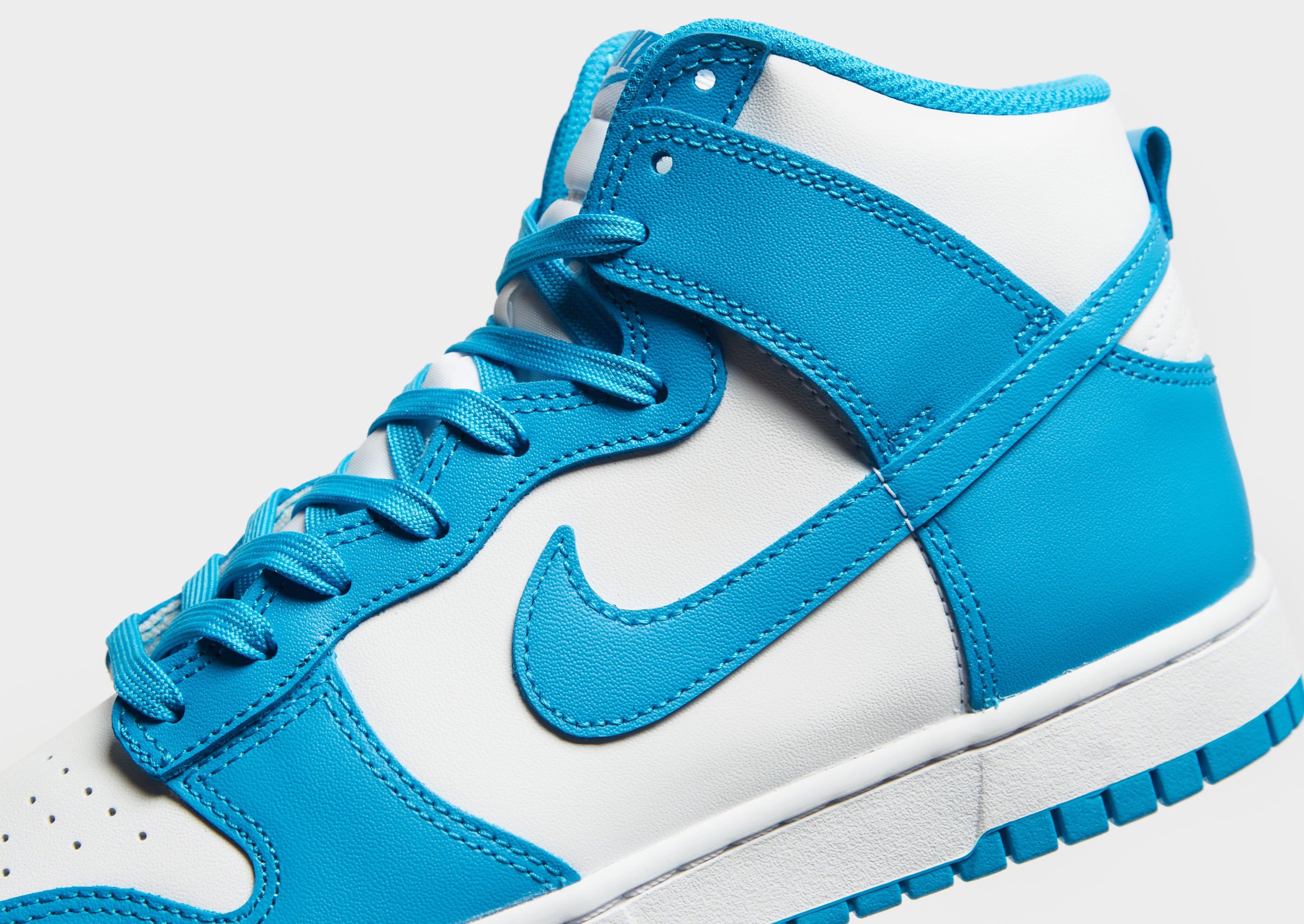 Nike Dunk High 'Laser Blue' Lateral
