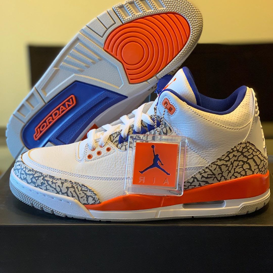 Air Jordan 3 III Knicks Release Date 136064148 Sole Collector