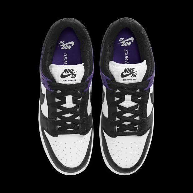 nike dunk purple court