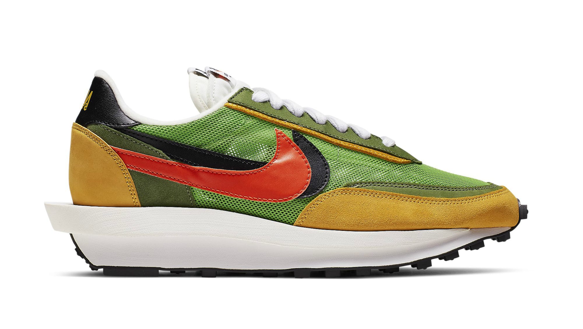 nike sacai ld waffle orange